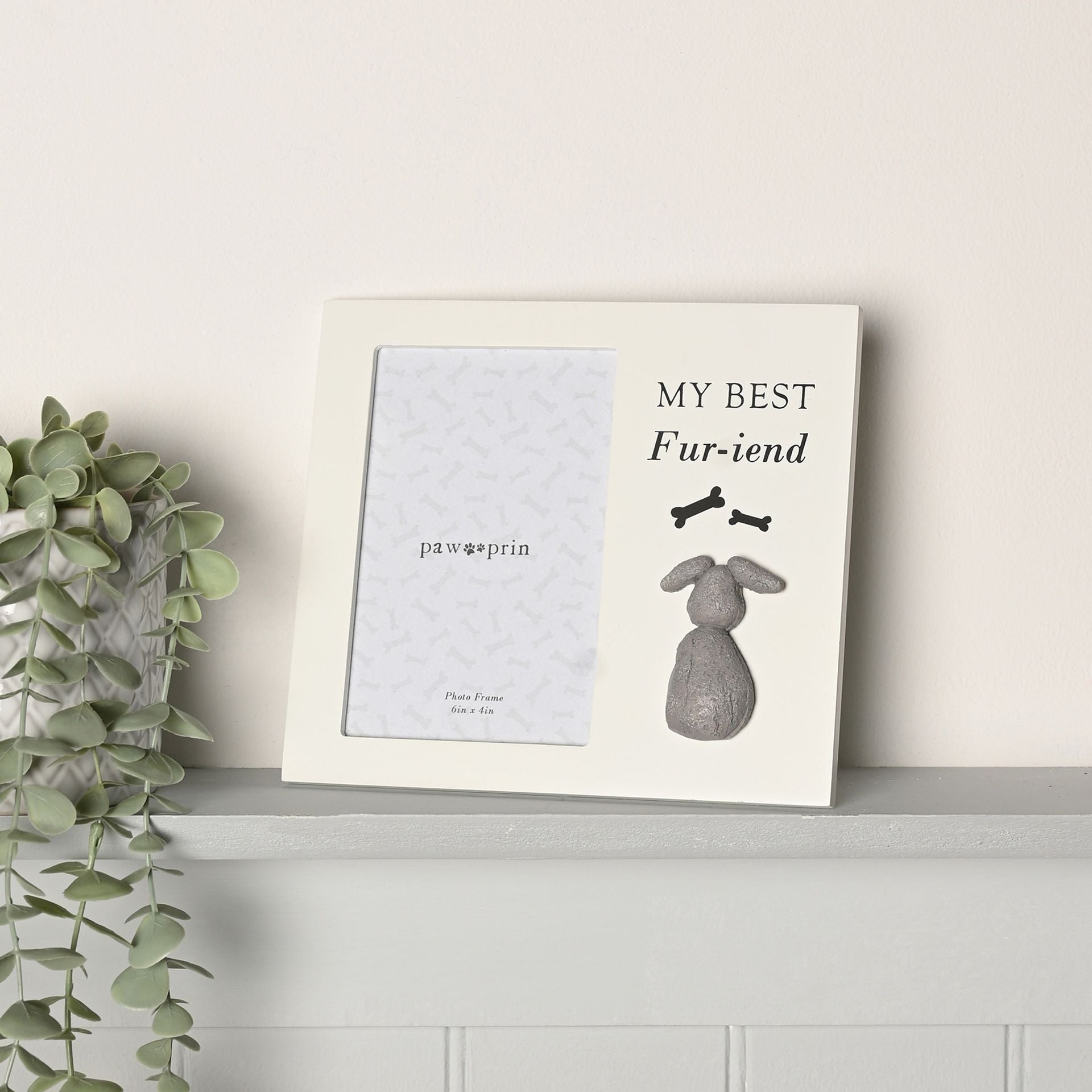 Best of Breed Pebble Style Photo Frame - "My Best Furiend"