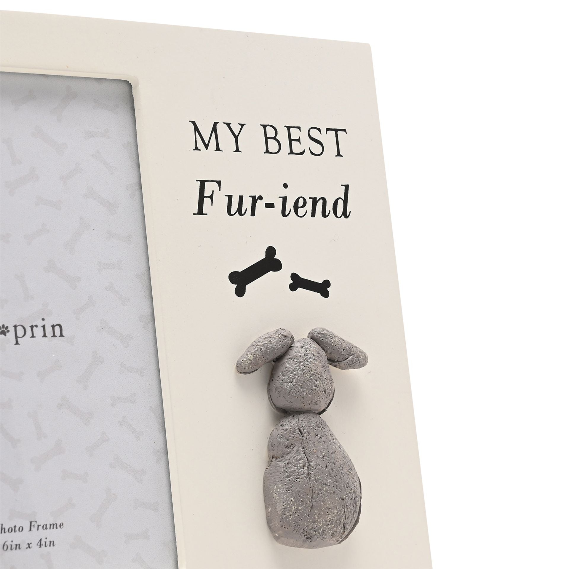Best of Breed Pebble Style Photo Frame - "My Best Furiend"