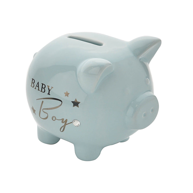 Bambino Ceramic Piggy Bank Money Box "Baby Boy"