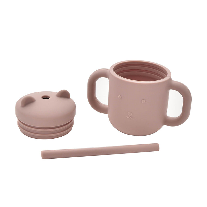 Bambino Silicone Sippy Cup Pink
