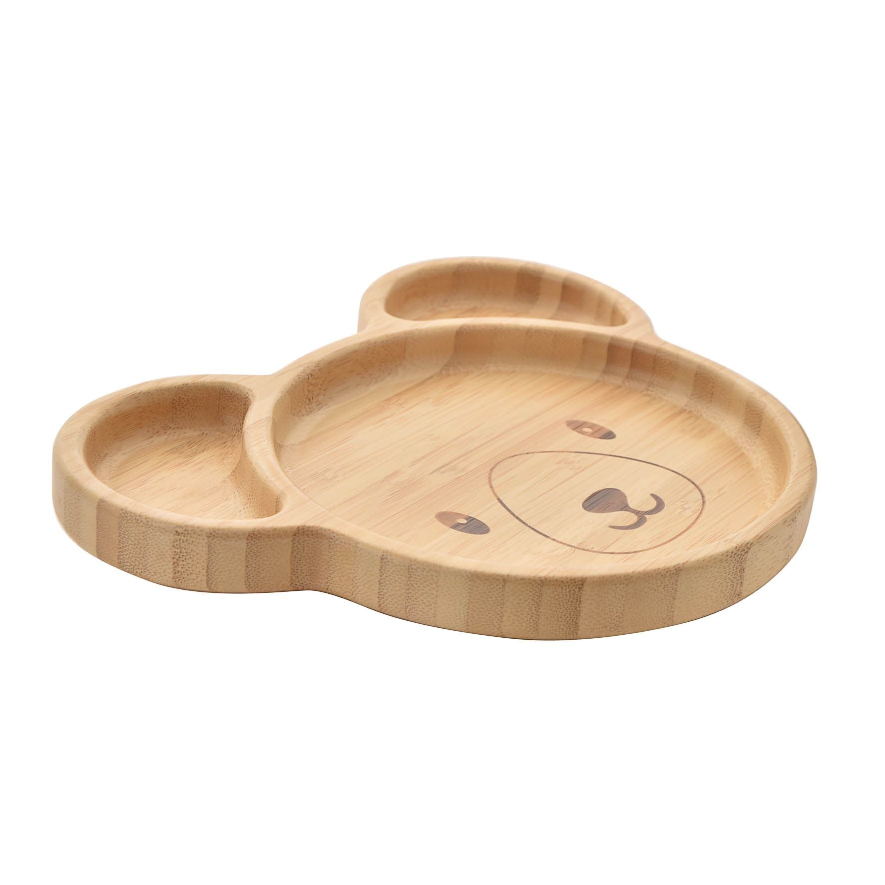 Bambino Bamboo & Silicone Bear Base Plate