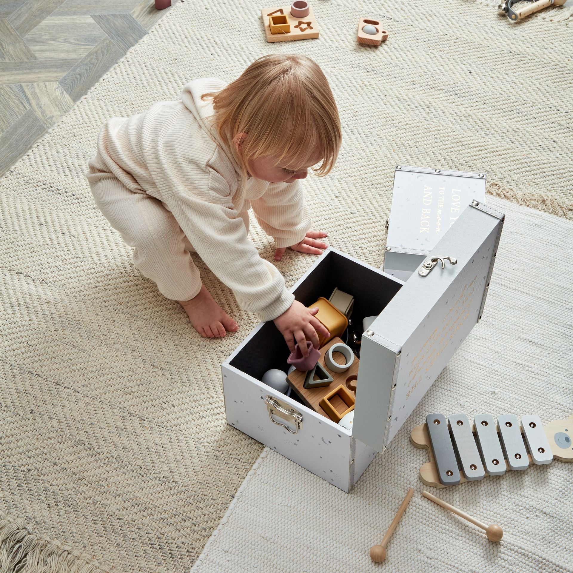 Bambino Silicone & Bamboo Heart Puzzle