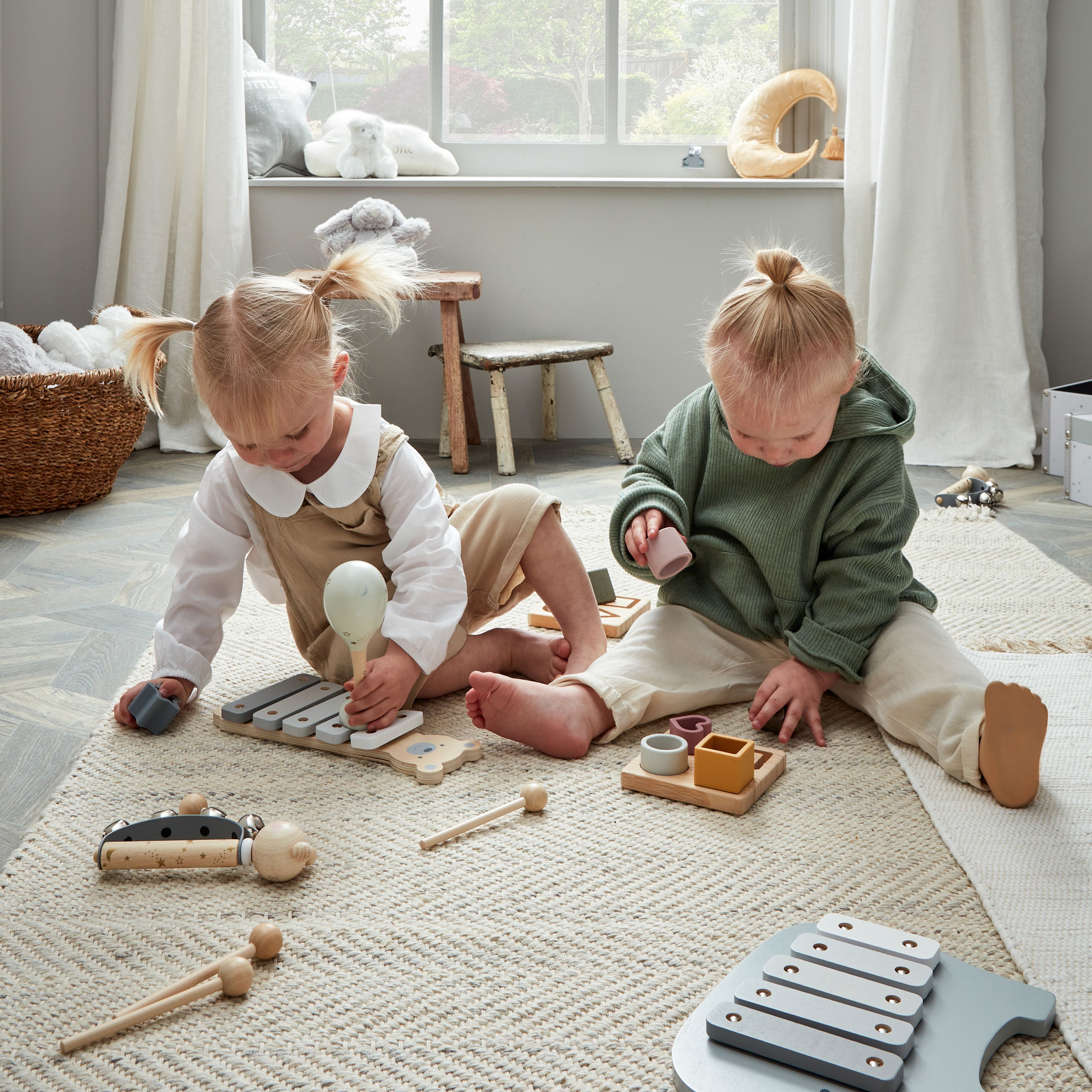 Bambino Silicone & Bamboo Heart Puzzle