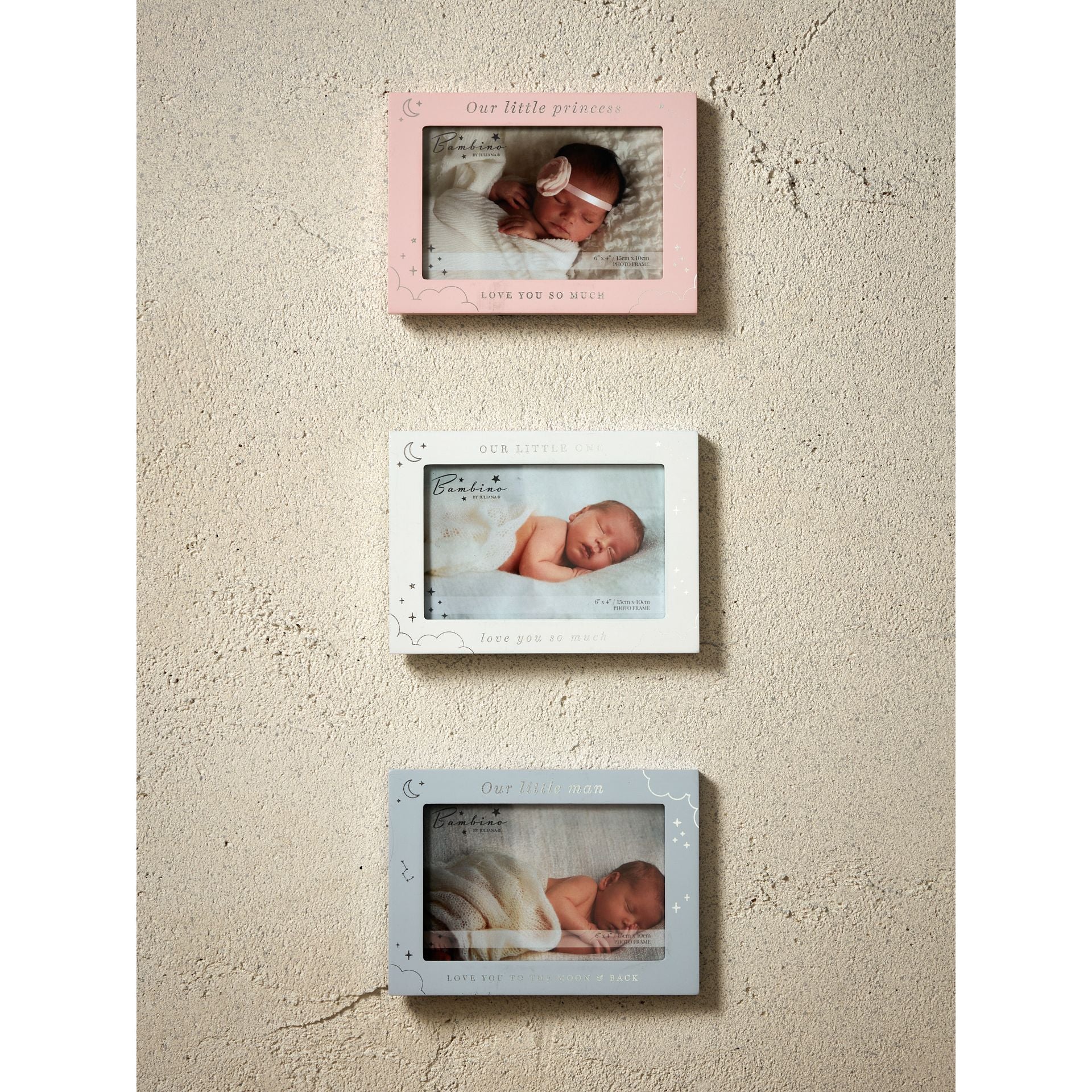 Bambino Wooden Frame "Little Man"  6x4