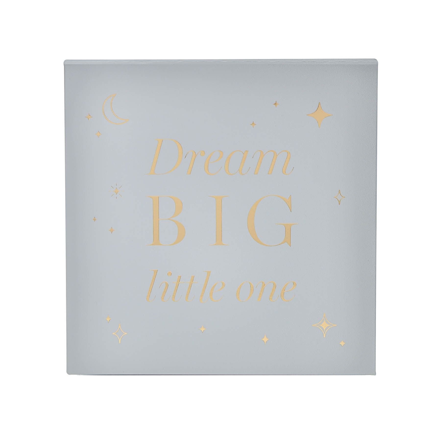 Bambino Keepsake Box "Dream Big" Blue