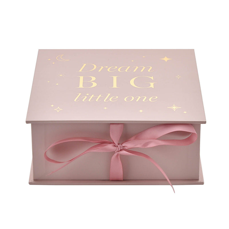Bambino Keepsake Box "Dream Big" Pink