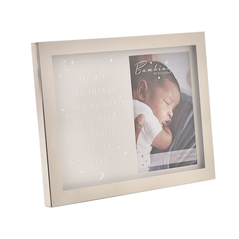 Bambino Metal Plated Of All The Things Photo Frame 4" x 6"