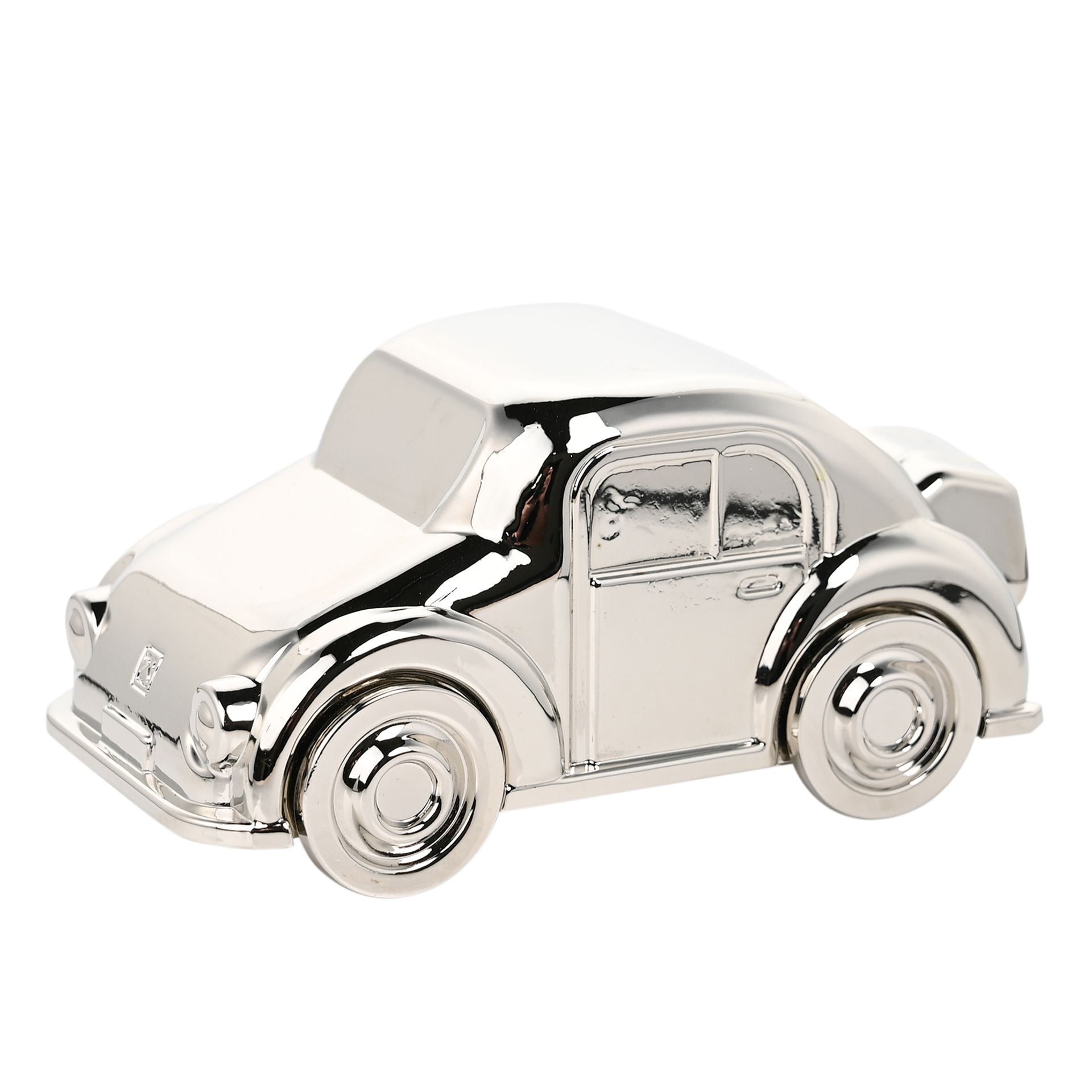 Bambino Silverplated Money Box - Car