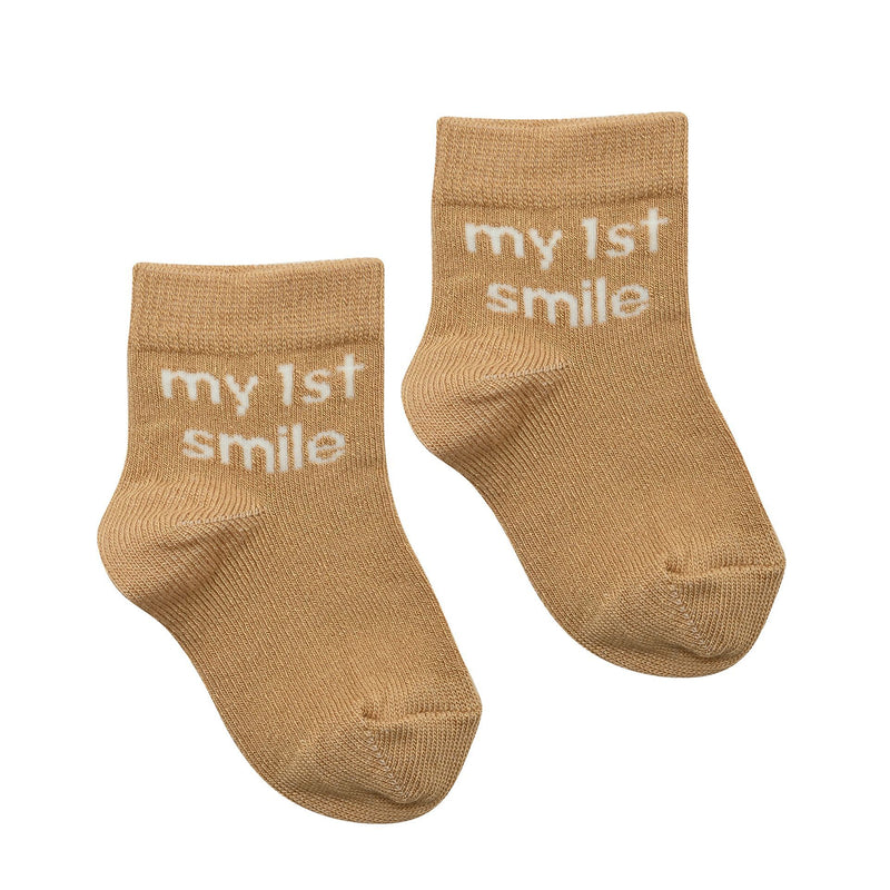 Bambino Socks My First Milestones 0-6M Pack of 5 Pairs