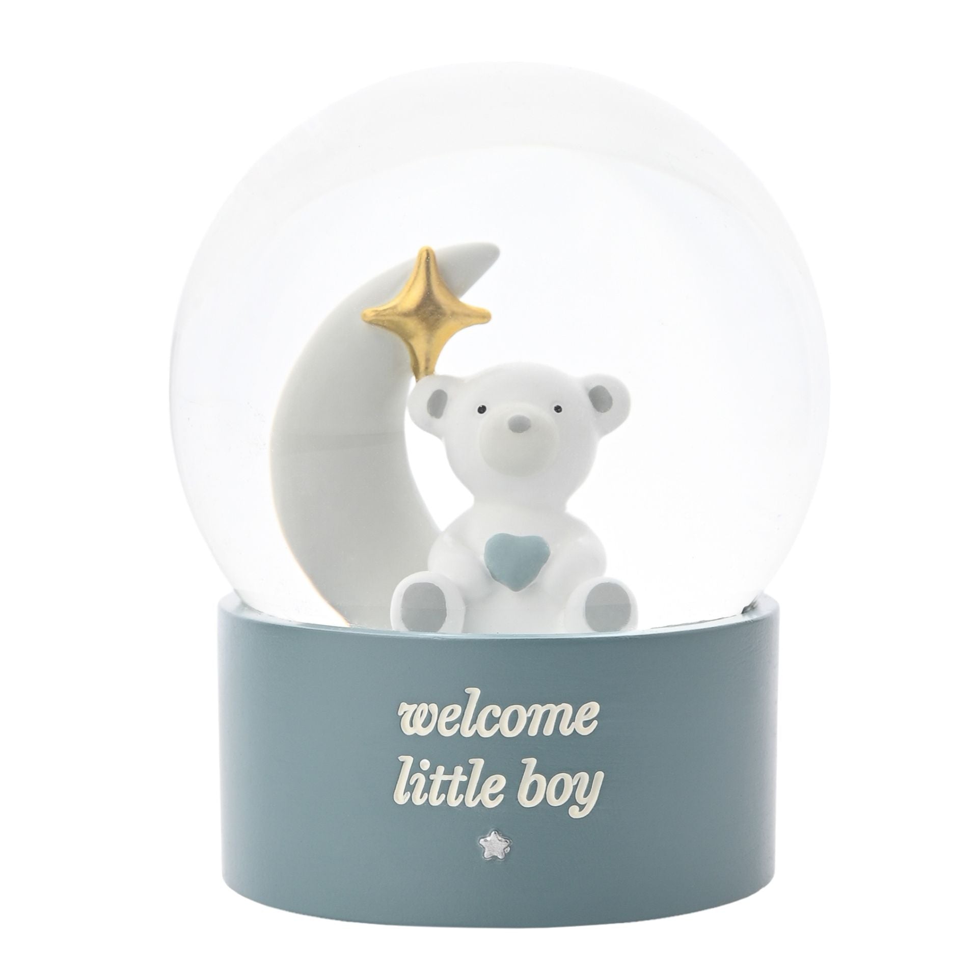 Bambino 'Welcome Little Boy' Water Globe
