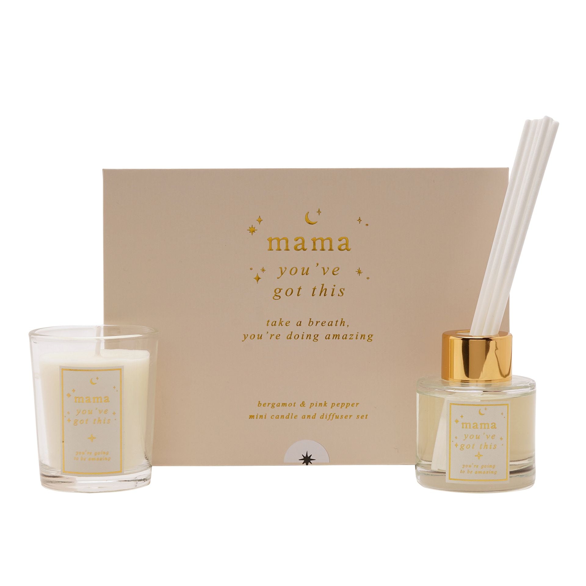 Bambino Diffuser & Candle Set - Mama You Got This