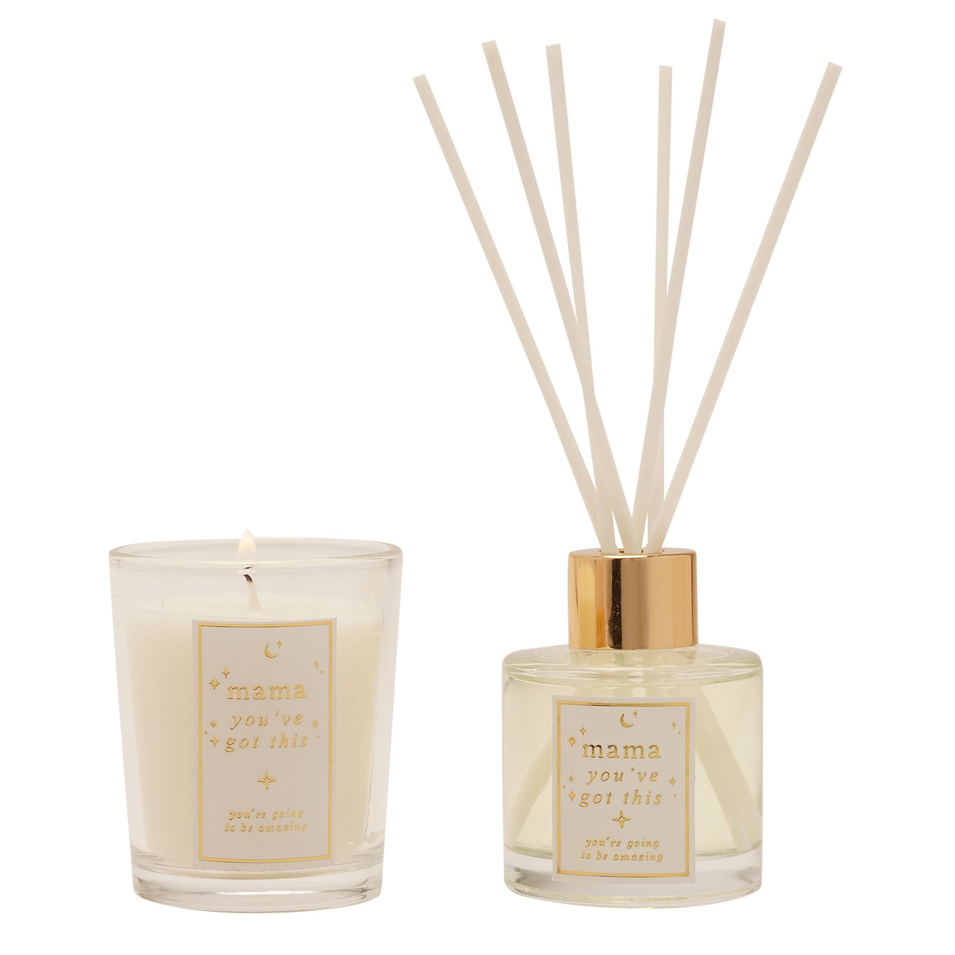 Bambino Diffuser & Candle Set - Mama You Got This