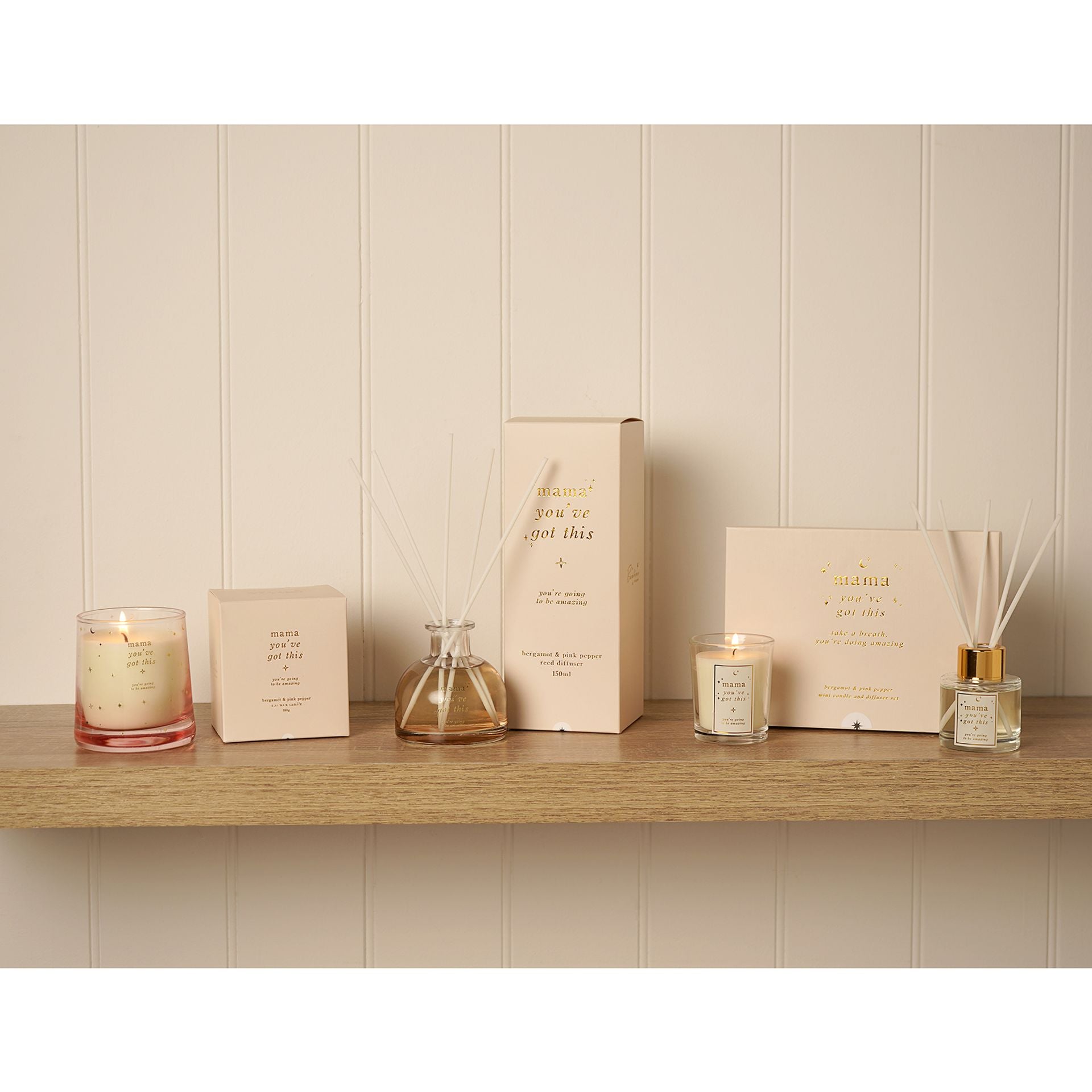 Bambino Diffuser & Candle Set - Mama You Got This