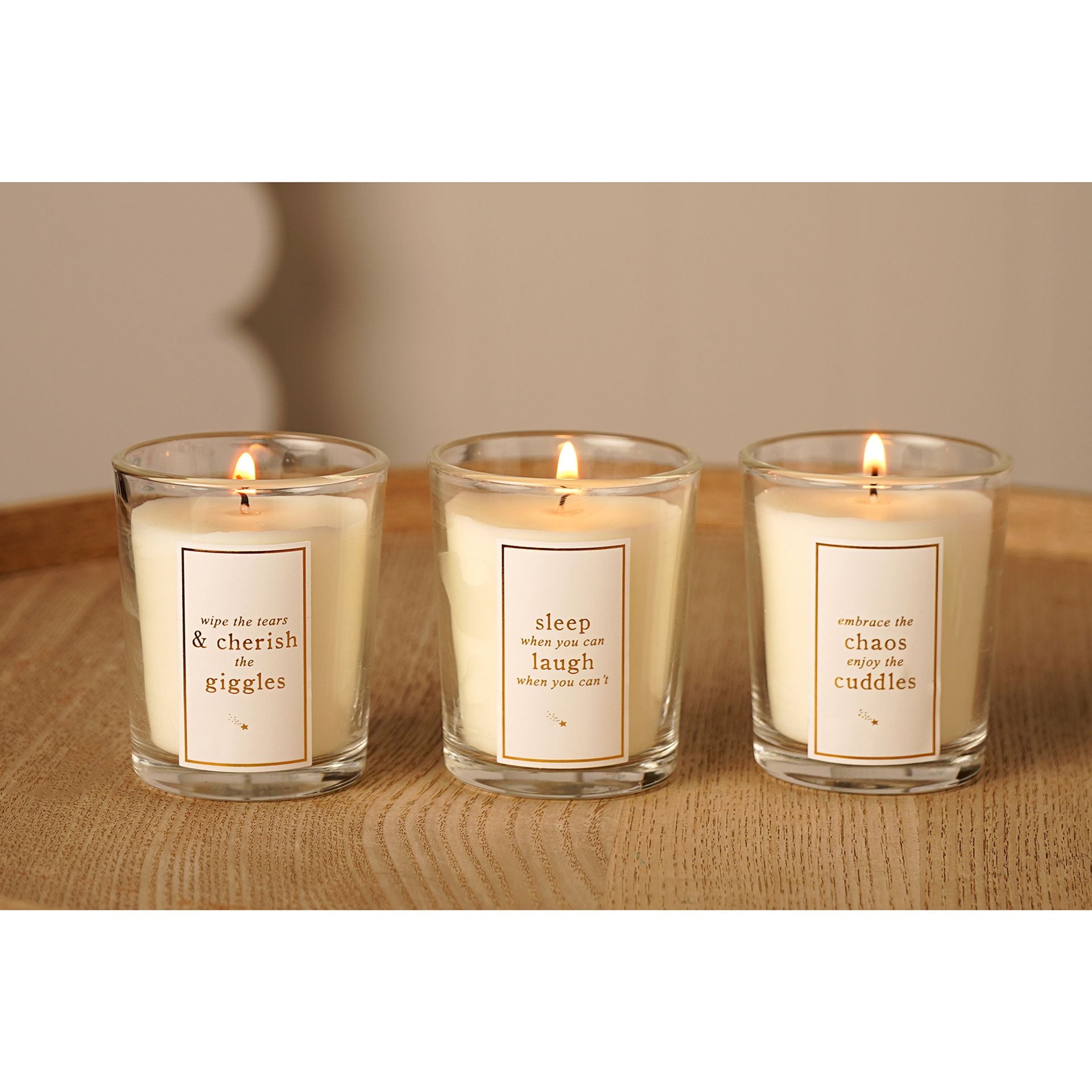 Bambino Mini Candle Set - Mummy & Daddy To Be