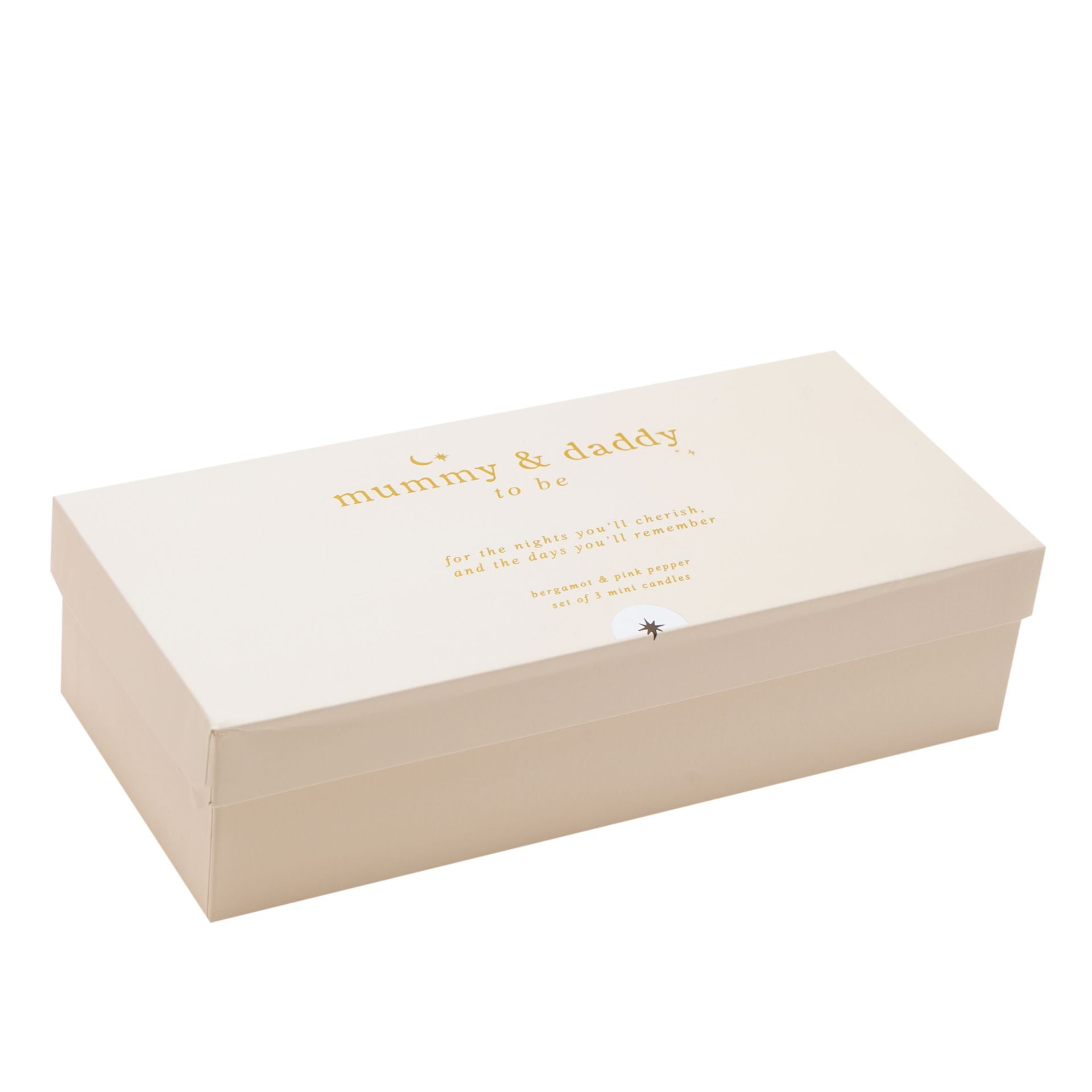 Bambino Mini Candle Set - Mummy & Daddy To Be