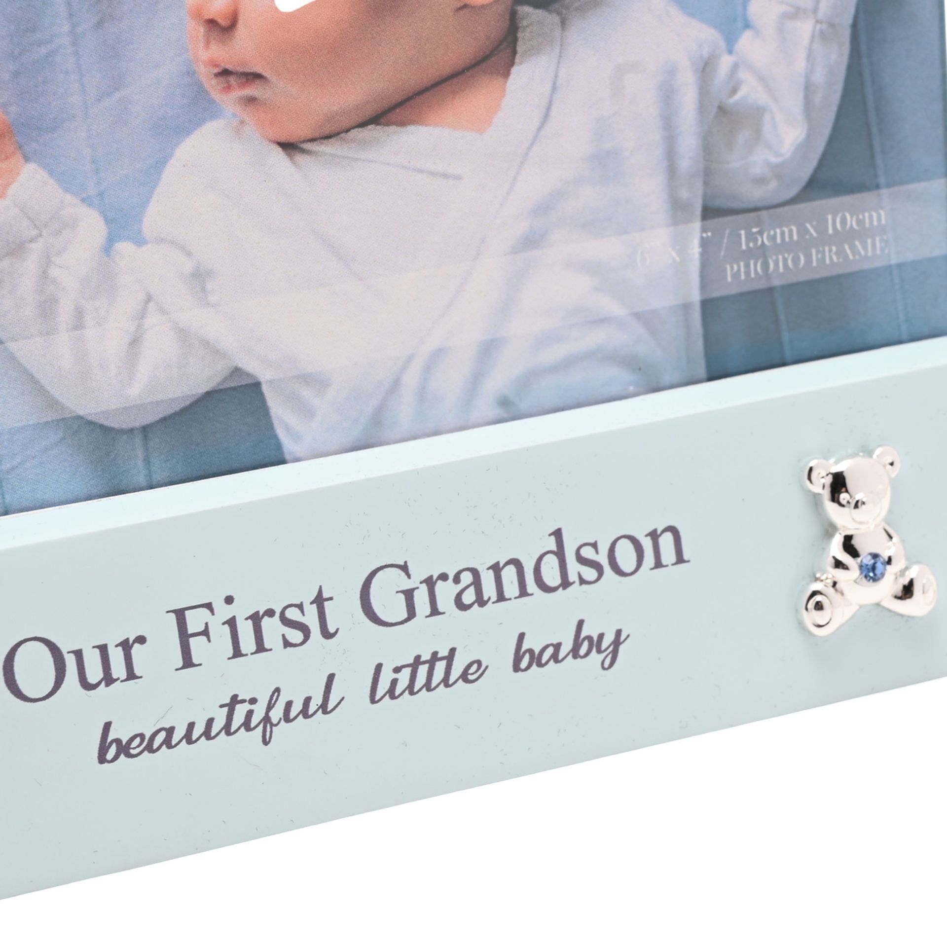 Bambino Block Frame 6" x 4" - 1st Grandson