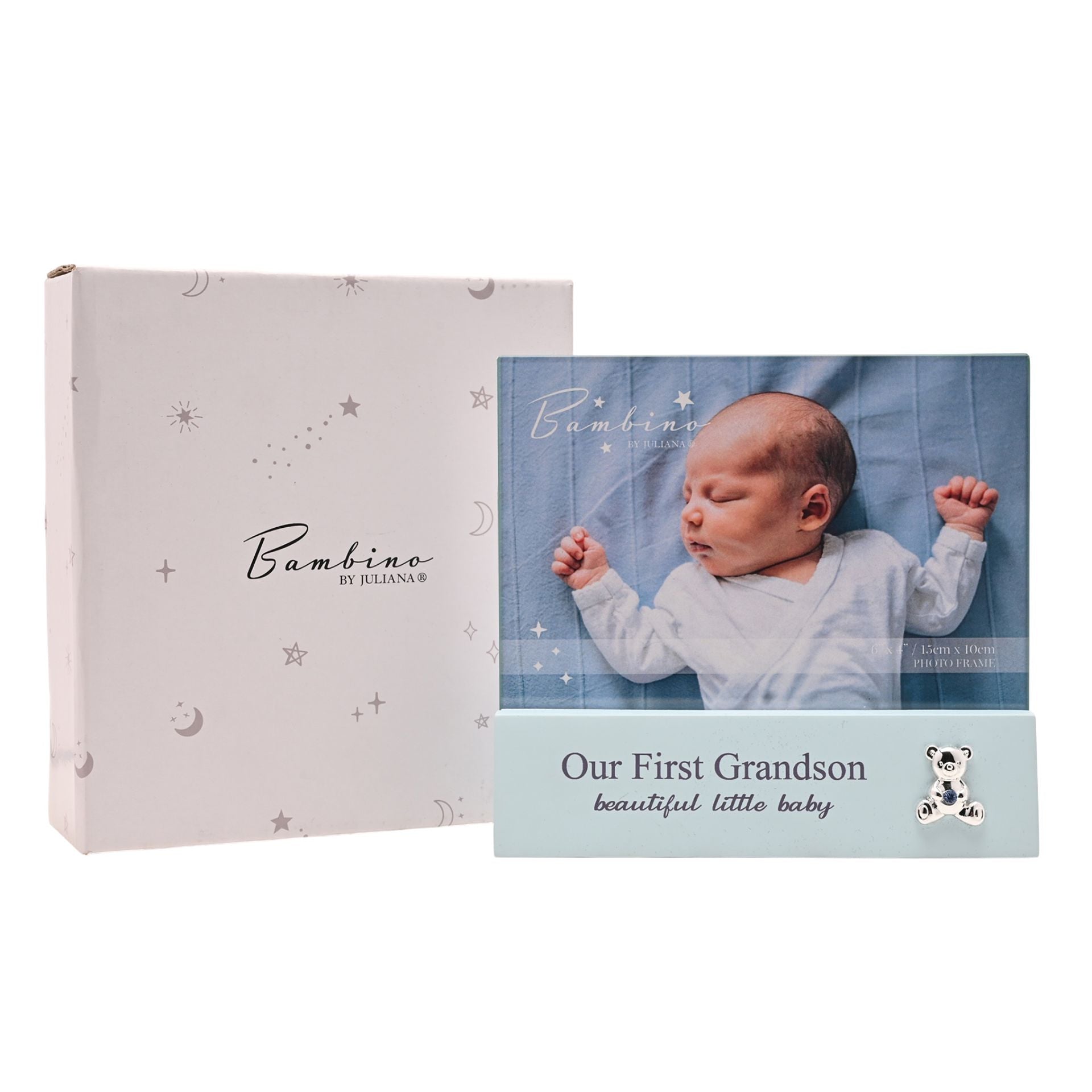 Bambino Block Frame 6" x 4" - 1st Grandson