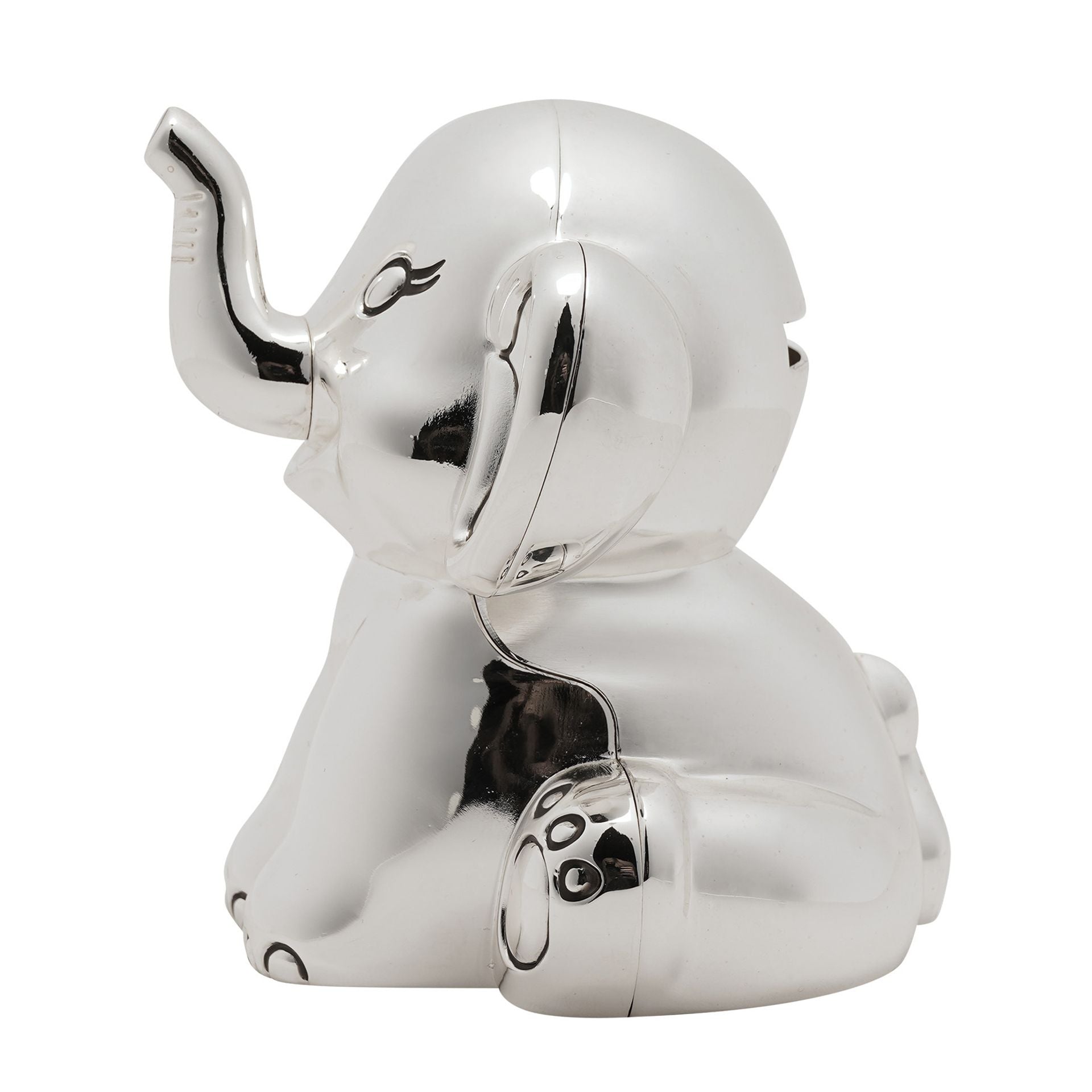 Bambino Silver Plated Money Box - Elephant