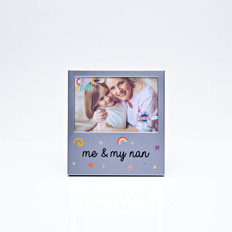 Aluminium Photo Frame 5" x 3.5" - Me and My Nan