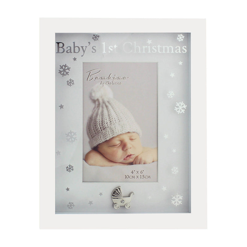 Bambino Baby's 1st Christmas Frame 4" x 6" XM