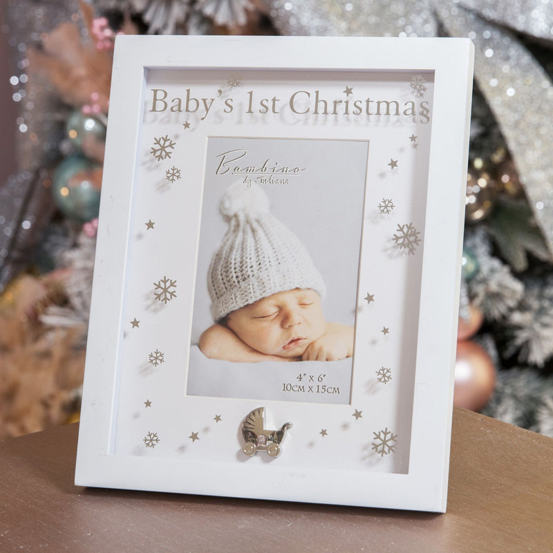 Bambino Baby's 1st Christmas Frame 4" x 6" XM