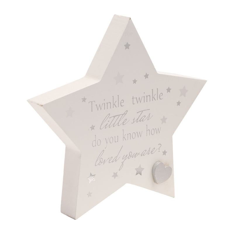 Twinkle Twinkle Star Mantel Plaque