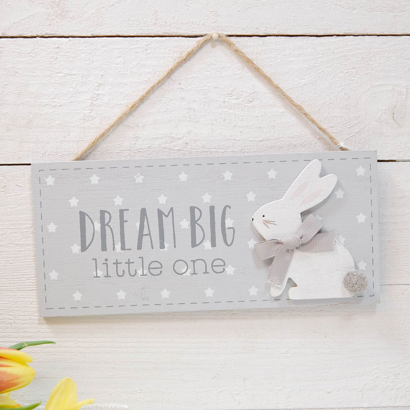 'Petit Cheri' Plaque "Dream Big Little One"