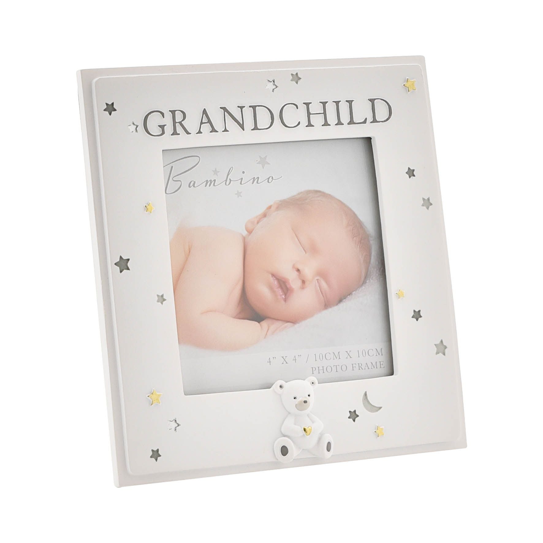 Bambino Resin Grandchild Photo Frame 4" x 4"