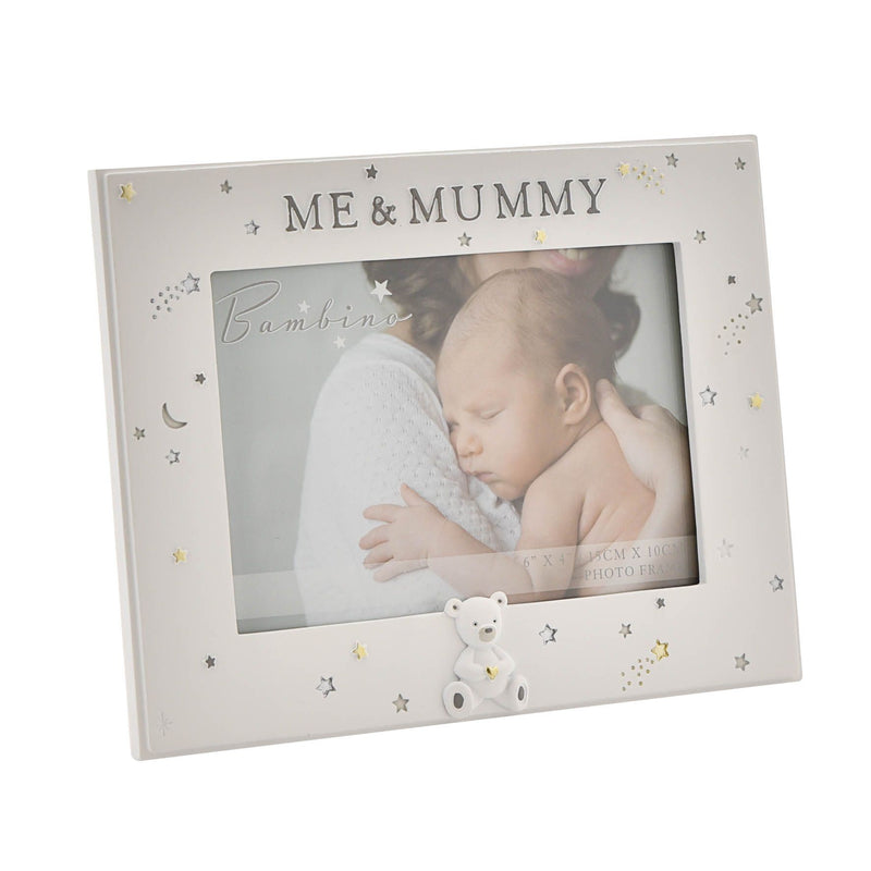 Bambino Resin Mummy & Me Photo Frame 6" x 4"
