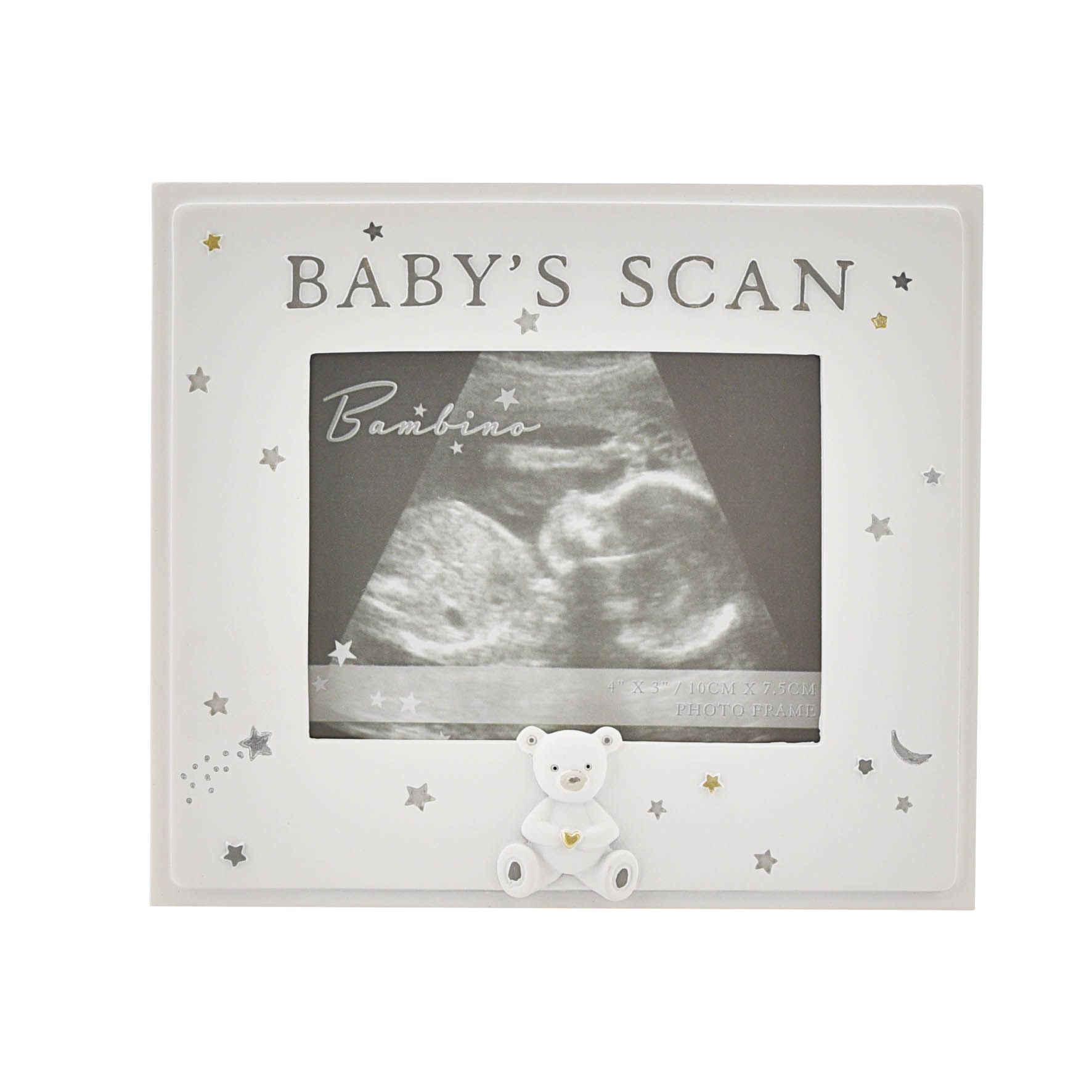 Bambino Resin Babys Scan Photo Frame 4" x 3"