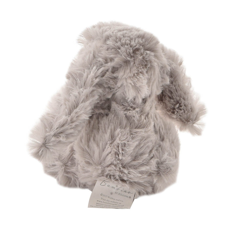 Bambino Grey Plush Rabbit Small 13cm