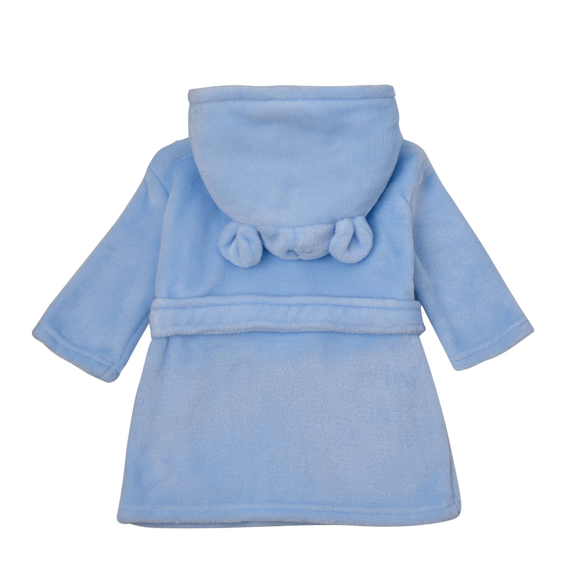 Bambino Babys First Dressing Gown - Blue 3-6 Months