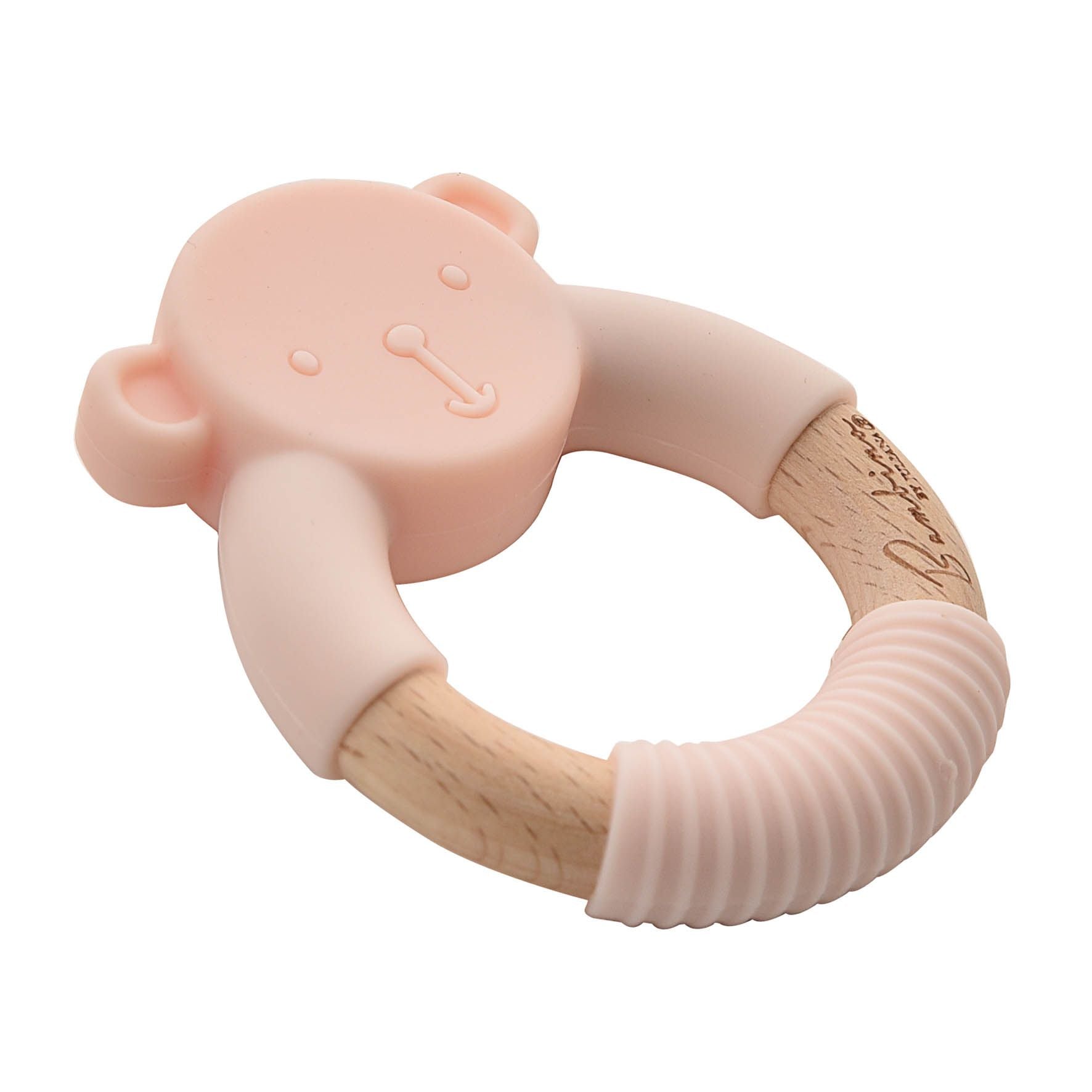 Bambino Teddy Teether Pink