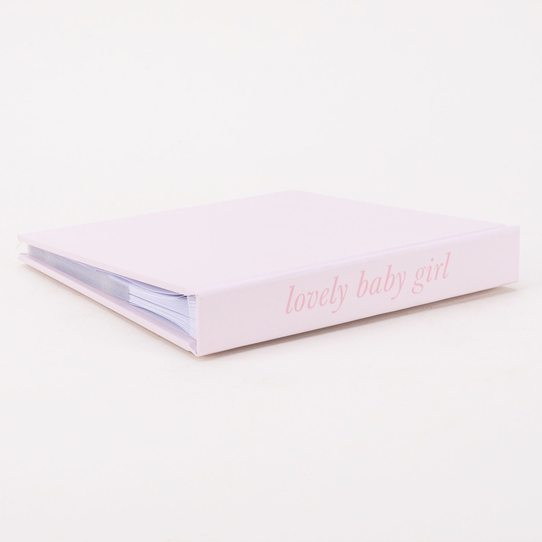Hello Baby Photo Album Carousel Design 'Lovely Baby Girl'