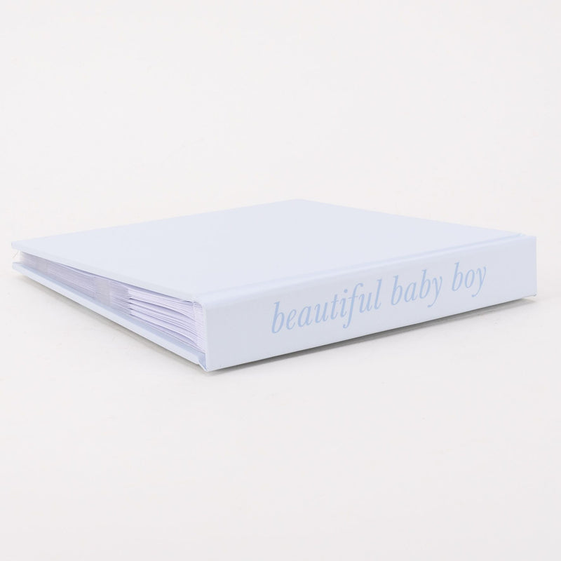 Hello Baby Photo Album Carousel Design 'Beautiful Baby Boy'