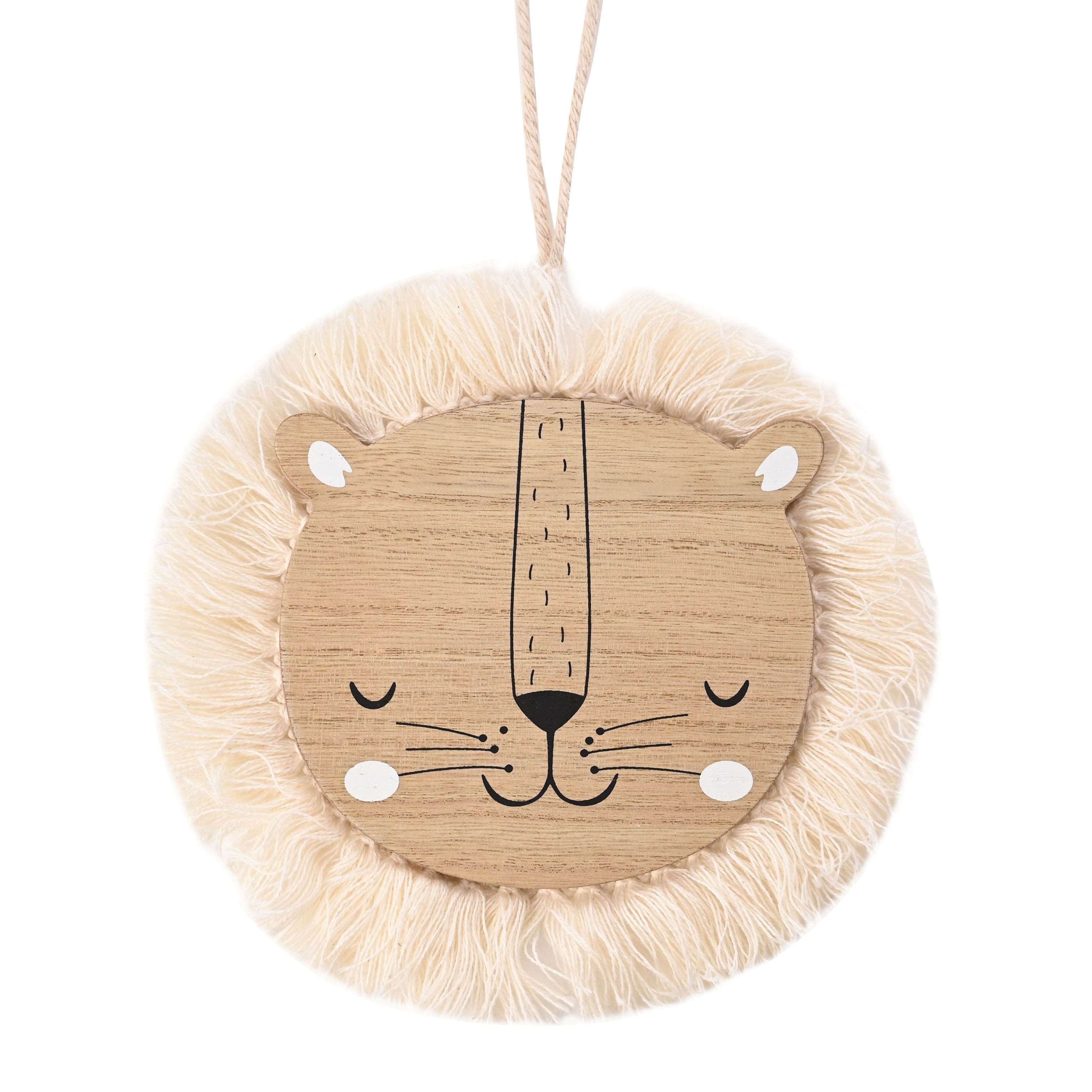 Petit Cheri Hanging Lion Head 19cm