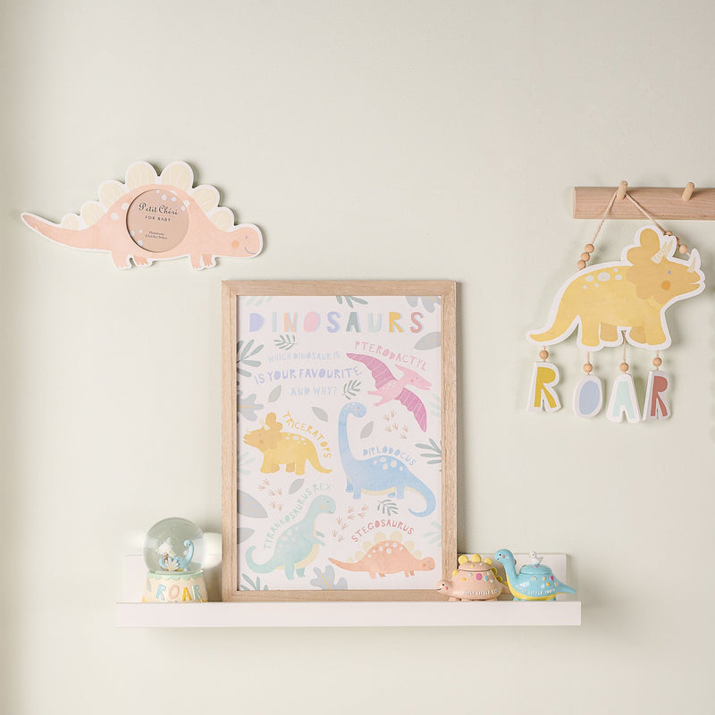 Petit Cheri Dinosaur Plaque - Dinosaur Names