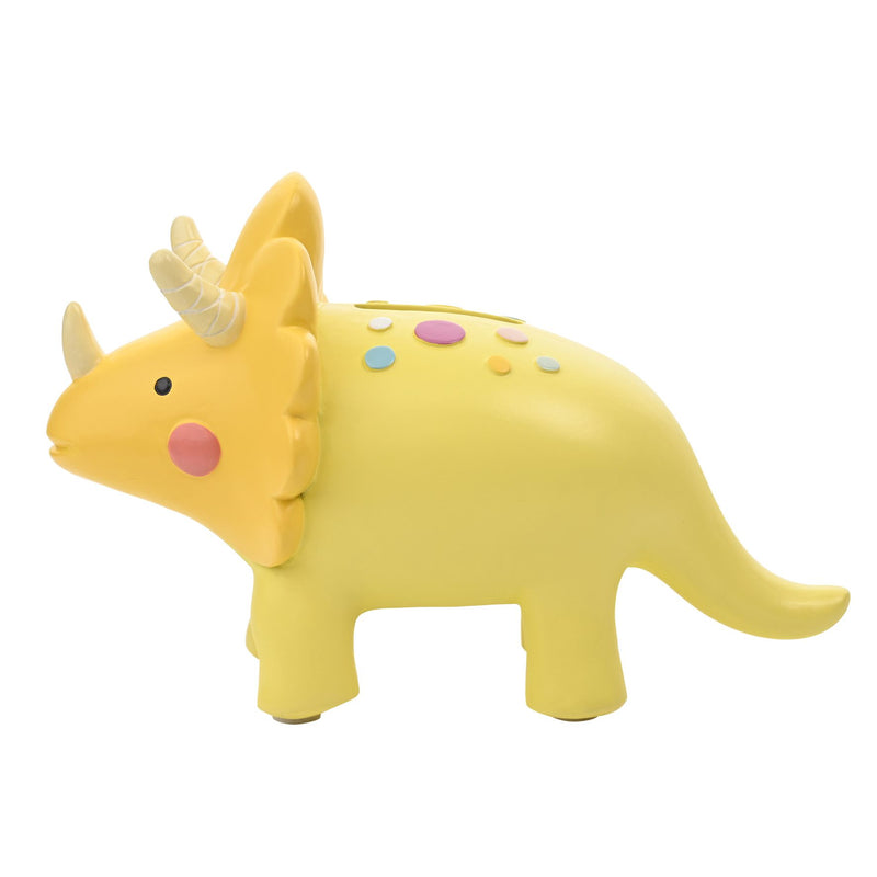 Petit Cheri Dinosaur Money Box - Triceratops