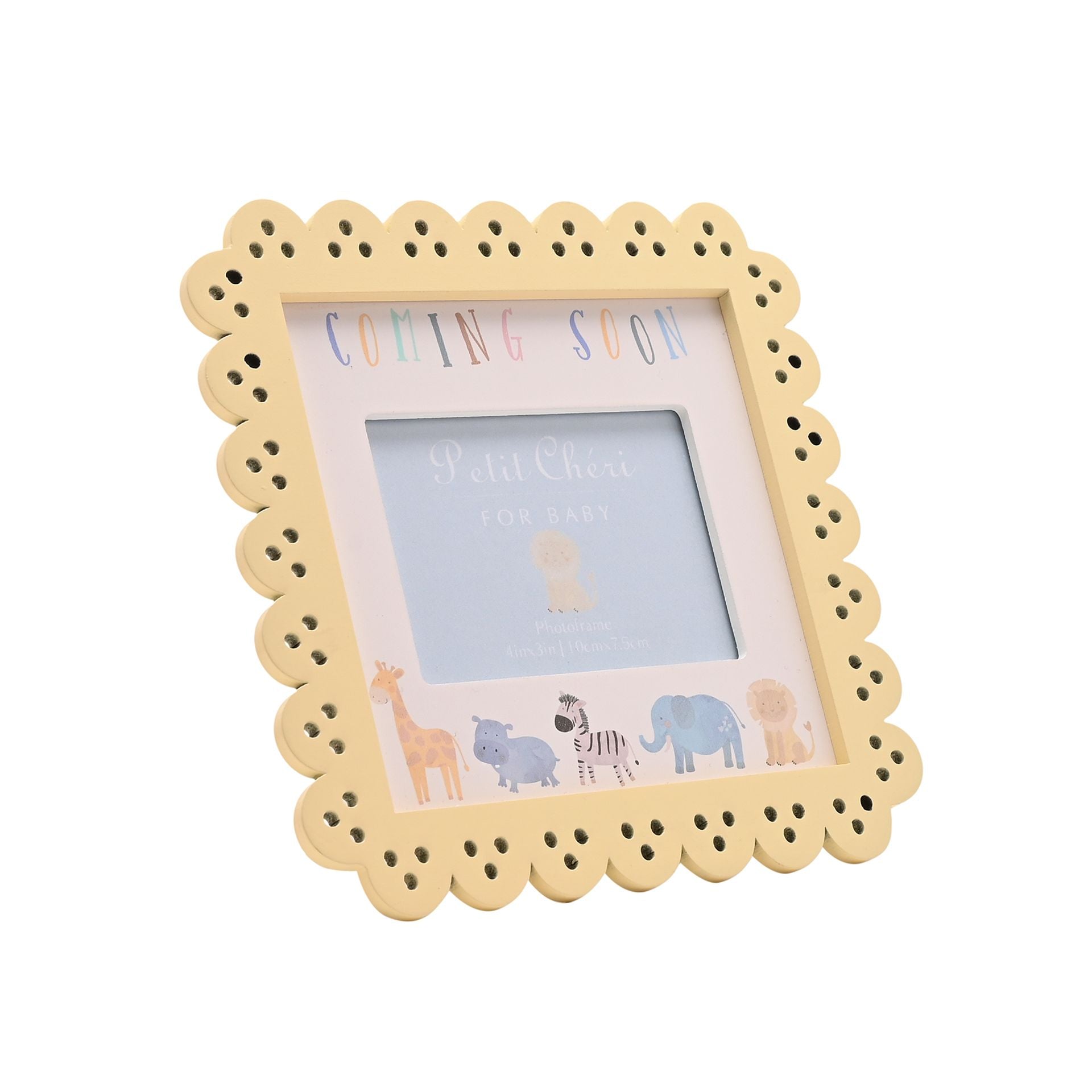 Petit Cheri Scallop Frame 4" x 3" - Coming Soon