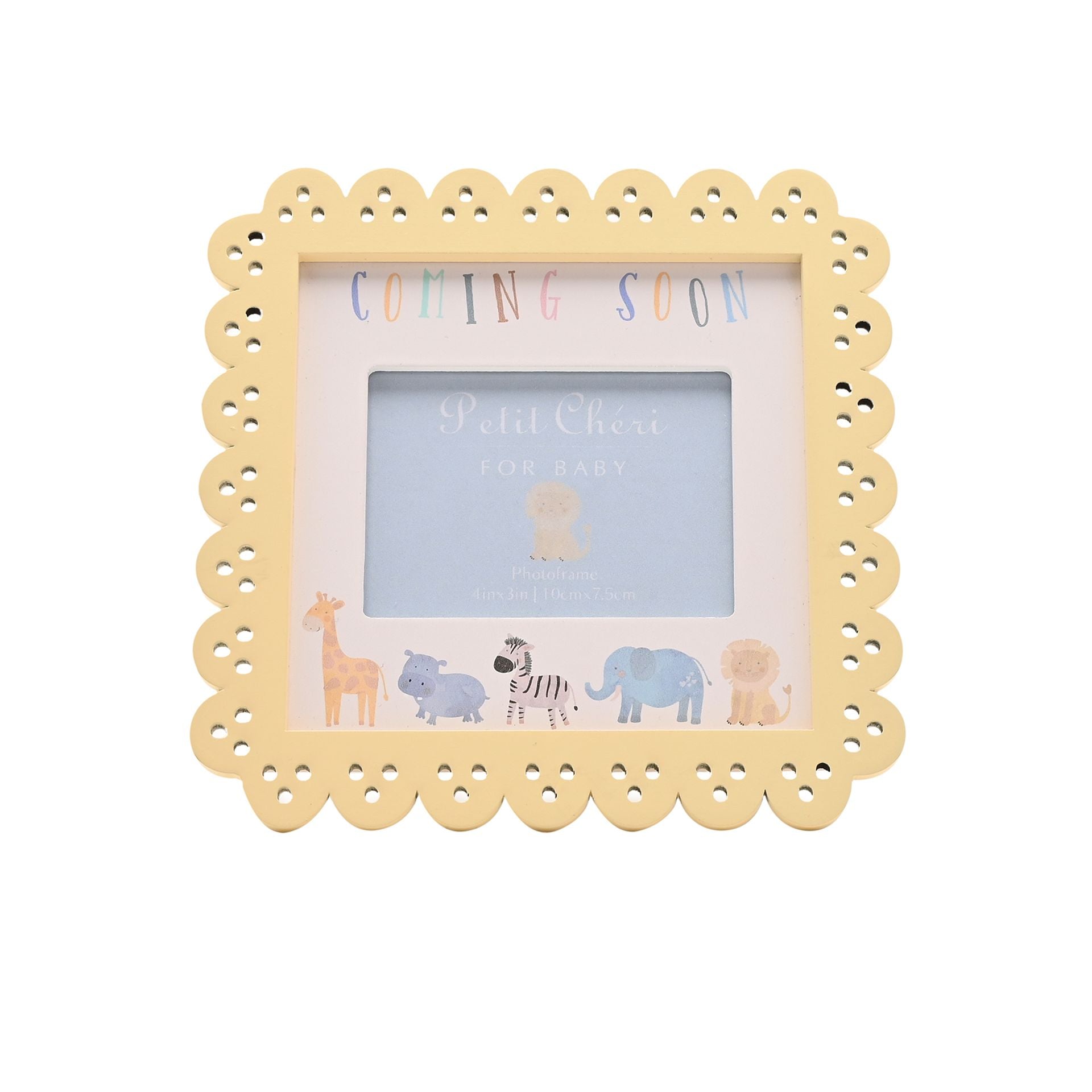 Petit Cheri Scallop Frame 4" x 3" - Coming Soon