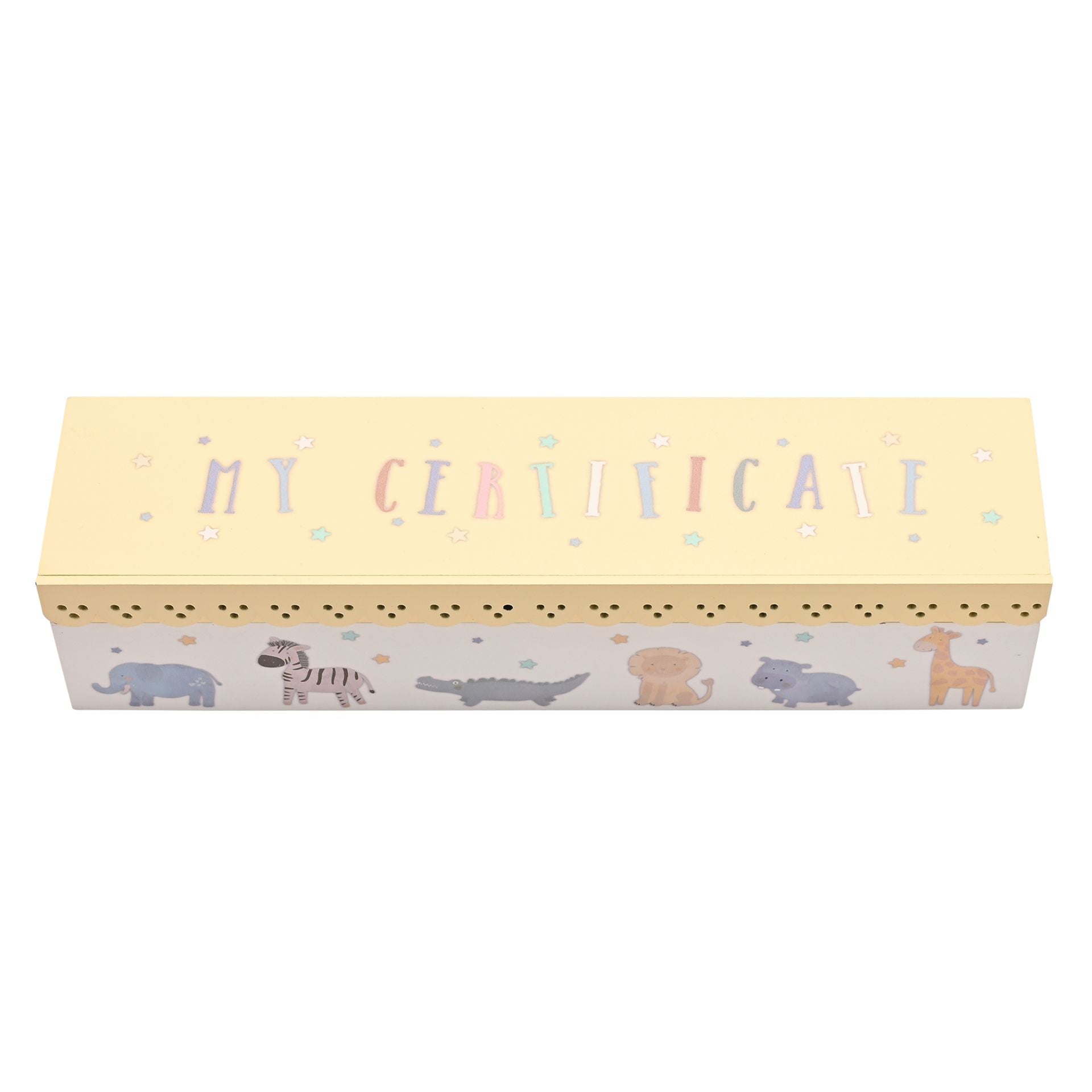 Petit Cheri Scallop Animal Certificate Holder