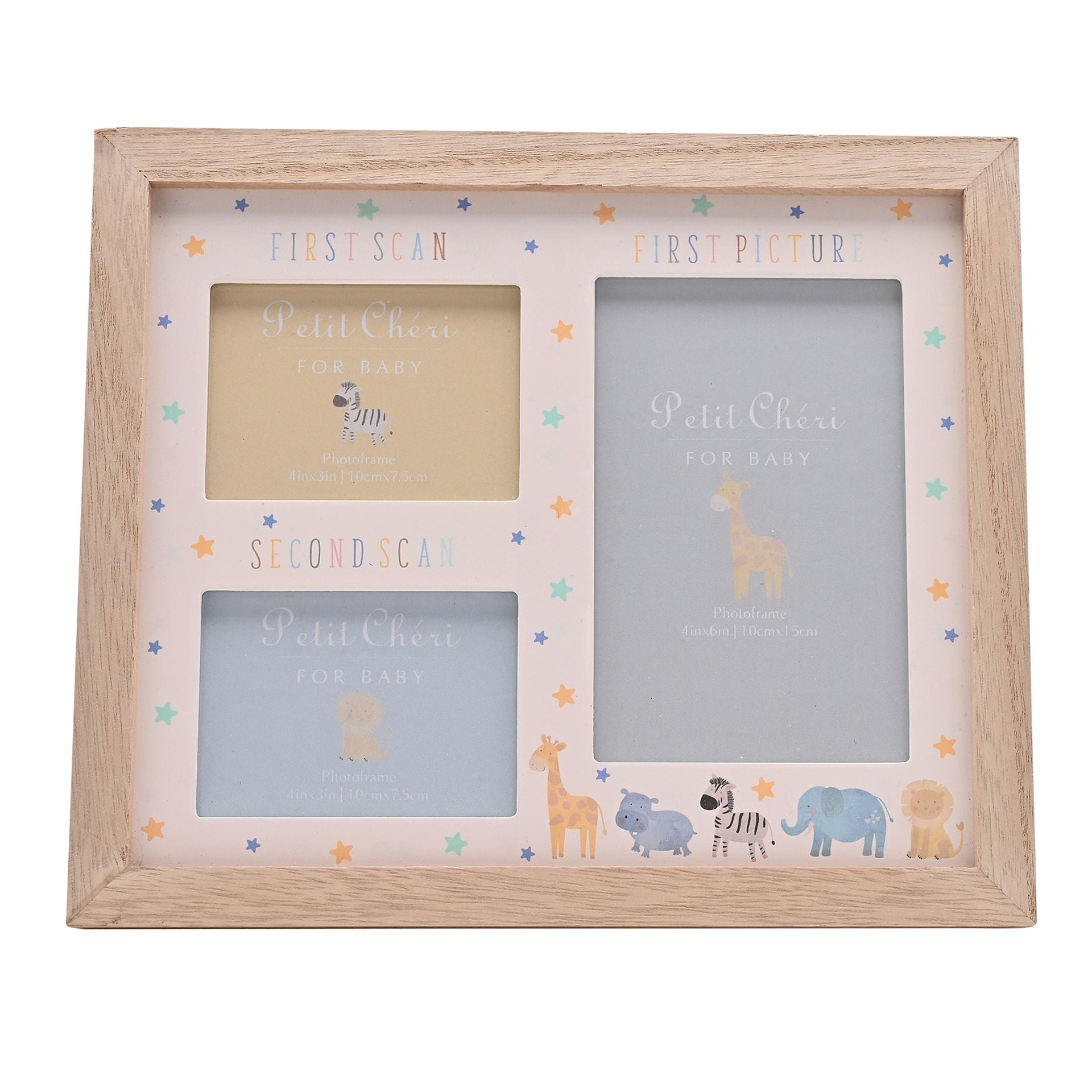 Petit Cheri Animal Double Baby Scan Frame