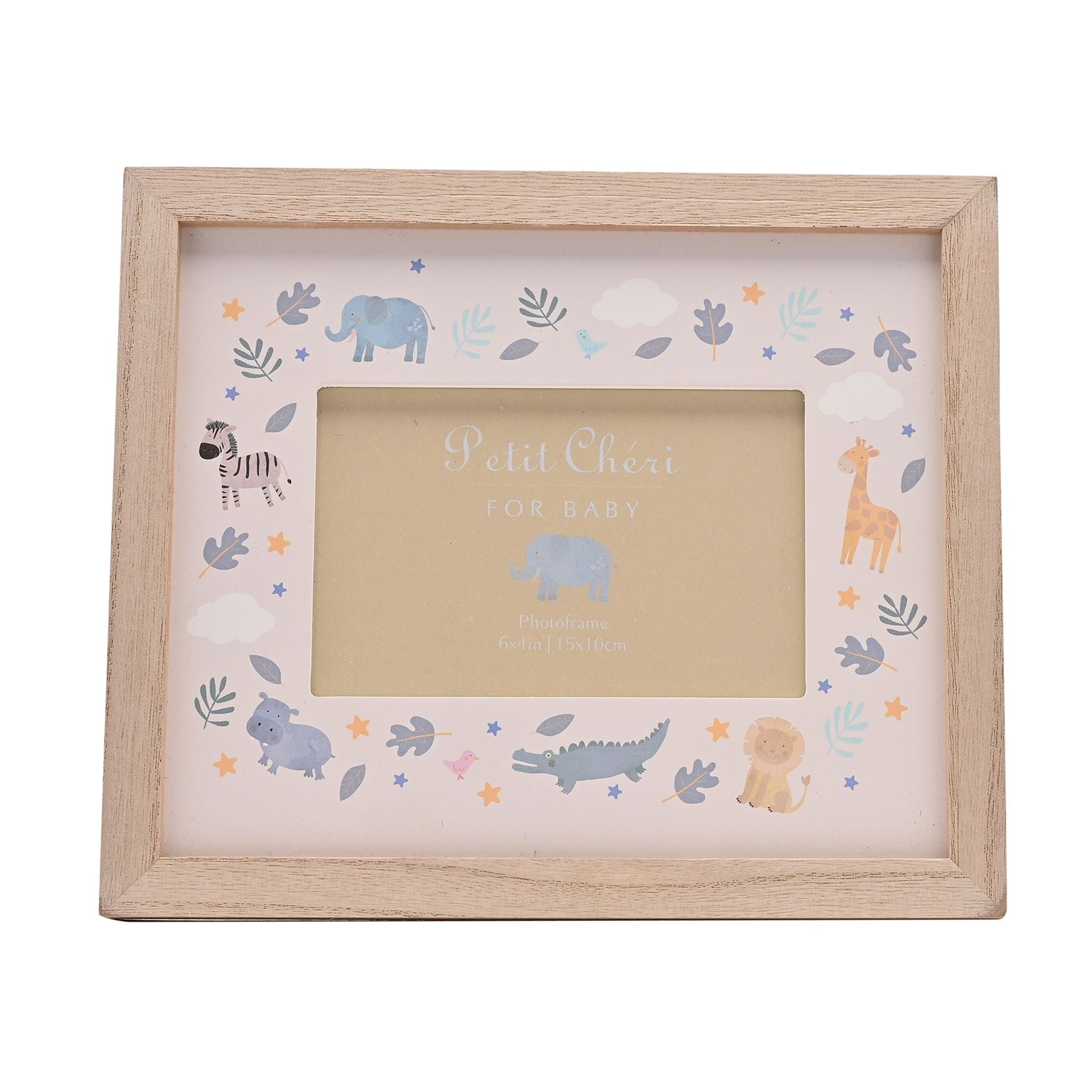 Petit Cheri Animal Border Frame 6" x 4"