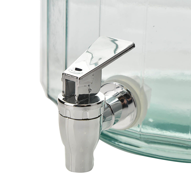 Recycled Glass Drinks Dispenser 24cm Tall