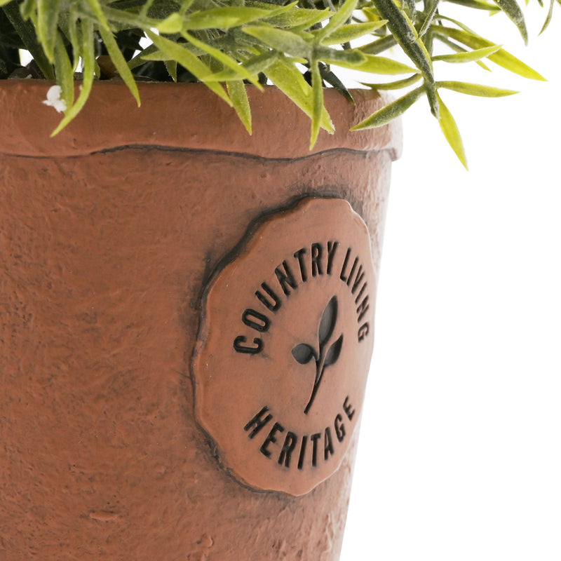 Country Living Aged Herb Pot 10cm Diameter