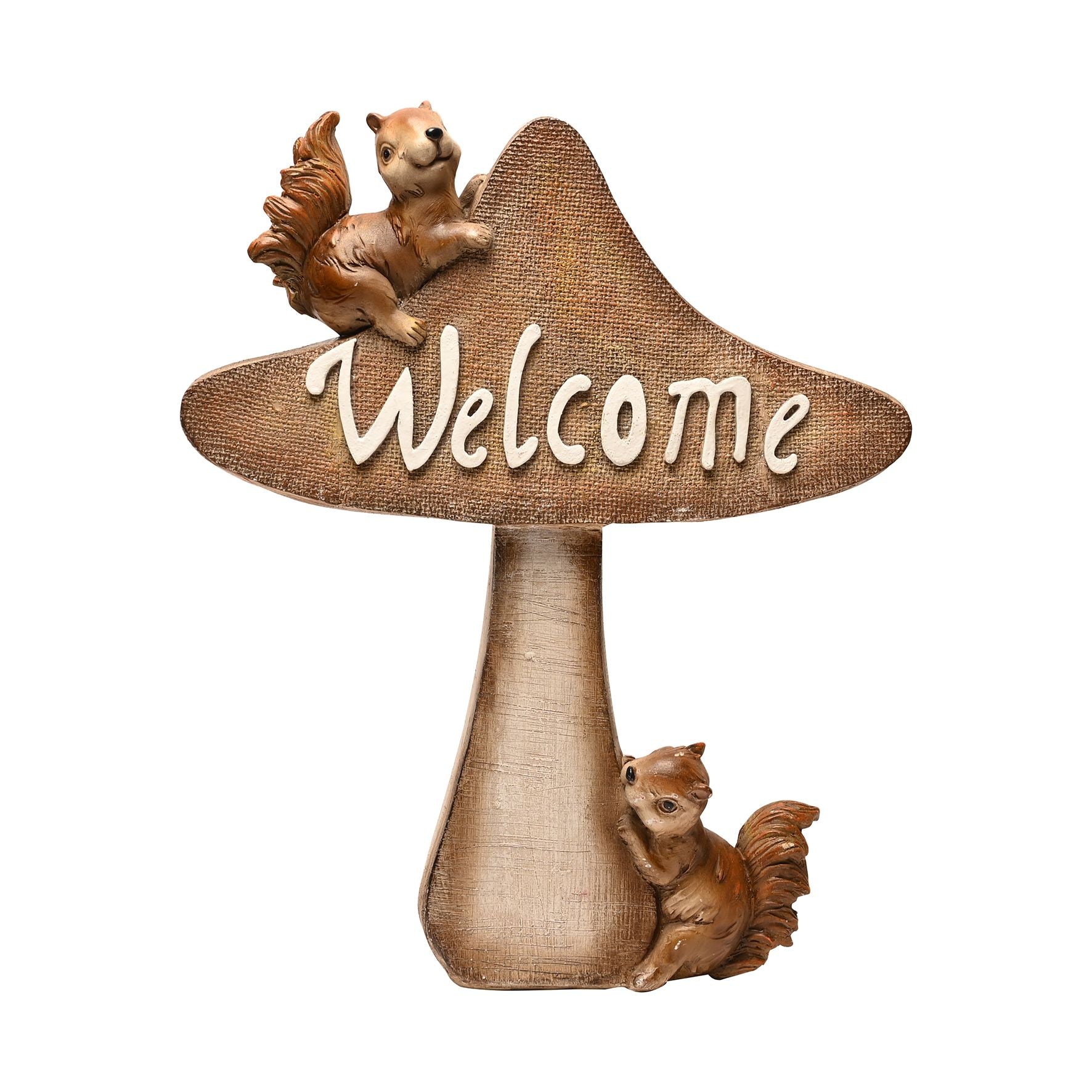 Country Living 2 Squirrels "Welcome" Ornament