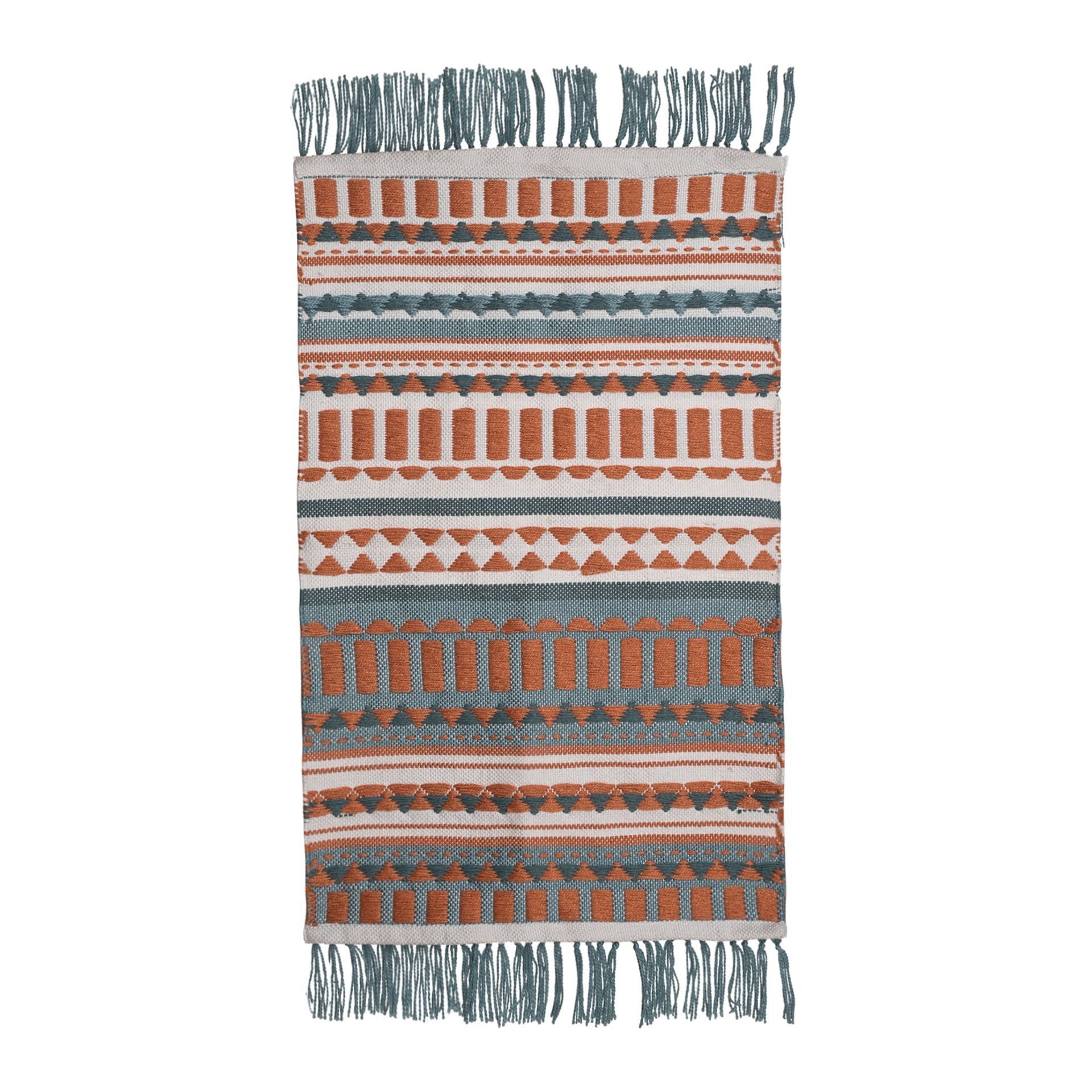 Country Living Outdoor Small Woven Patterned Rug - 60cm x 90cms