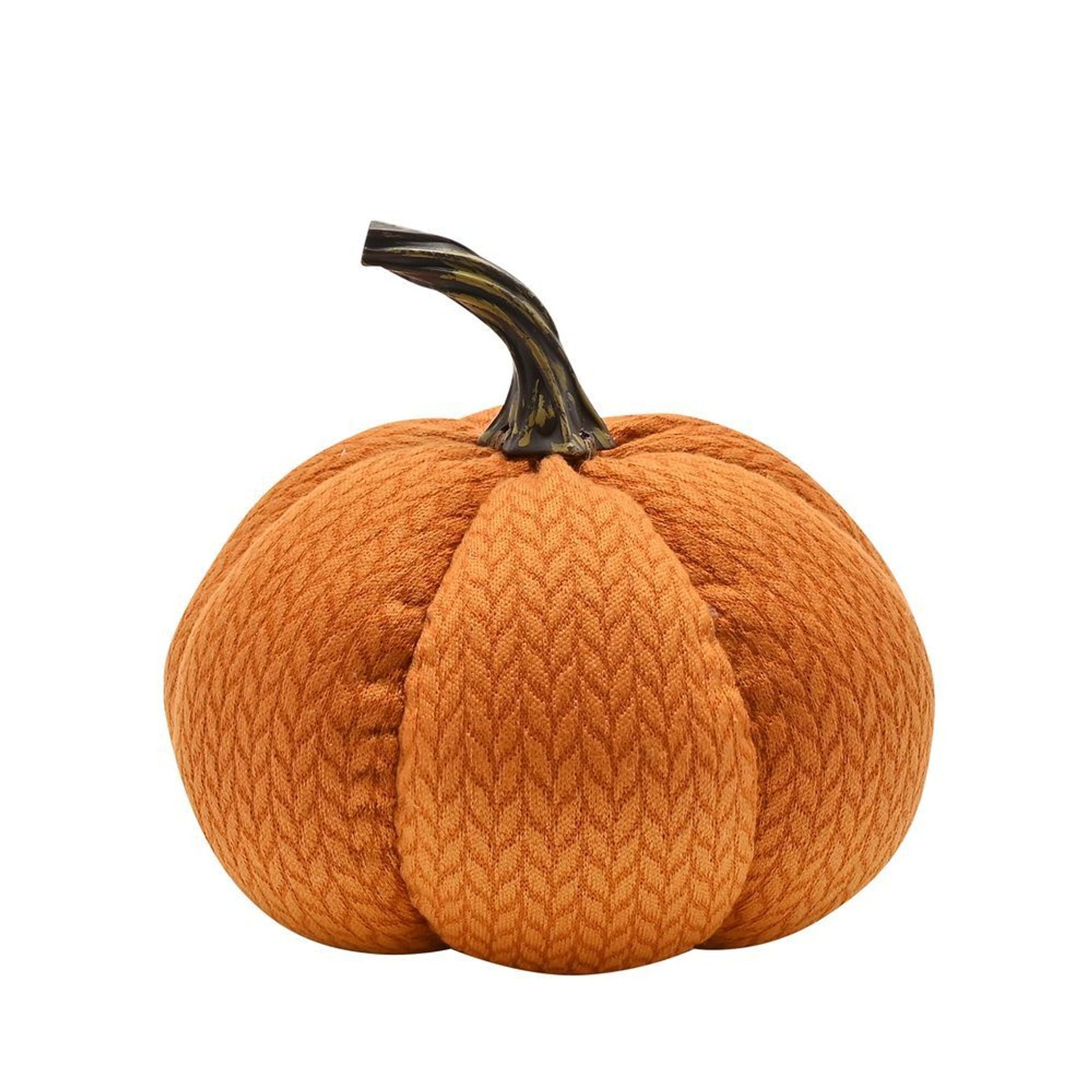 Country Living Pumpkin Doorstop Small  - Orange