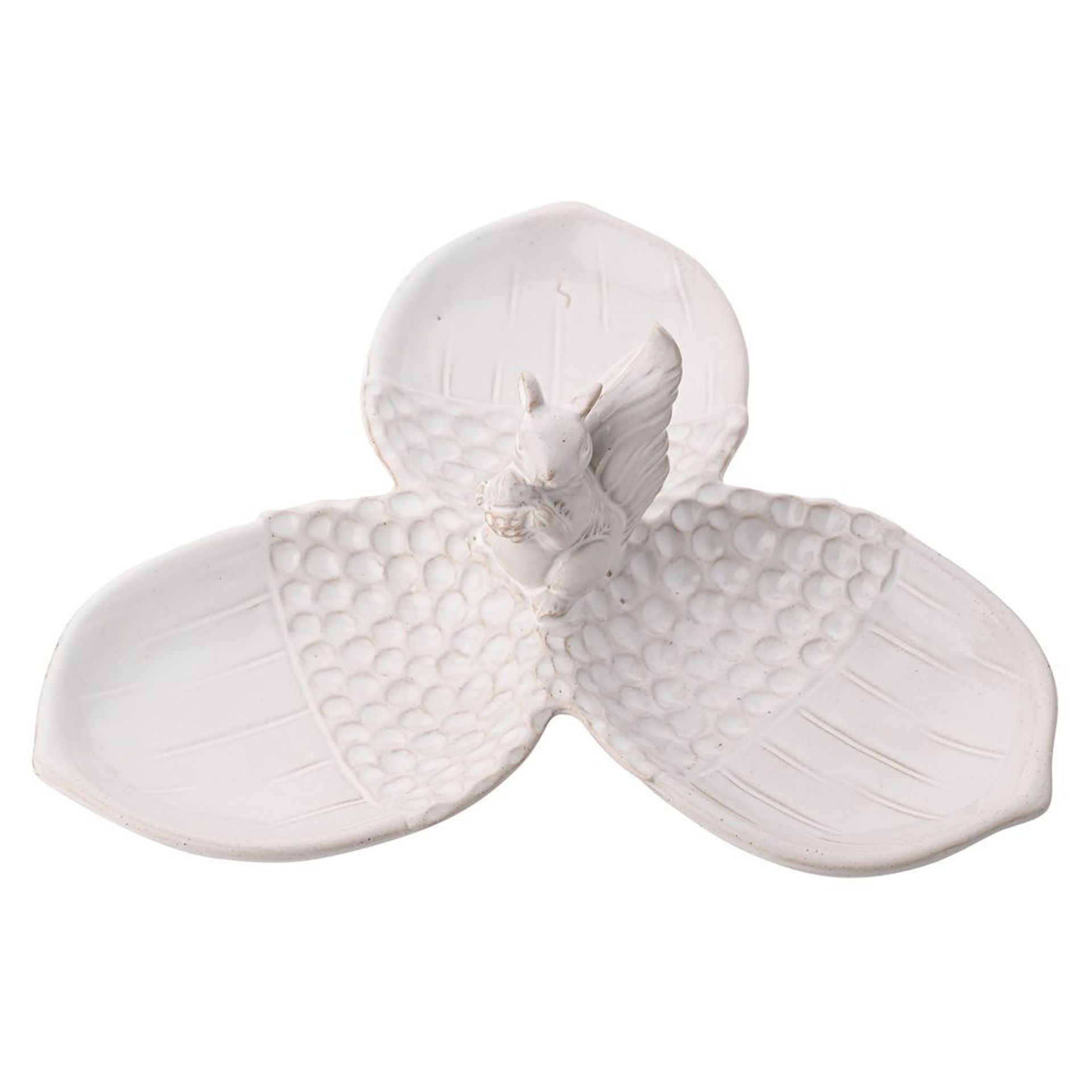 Country Living Squirrel & Acorn 3 Tray Serving Plate