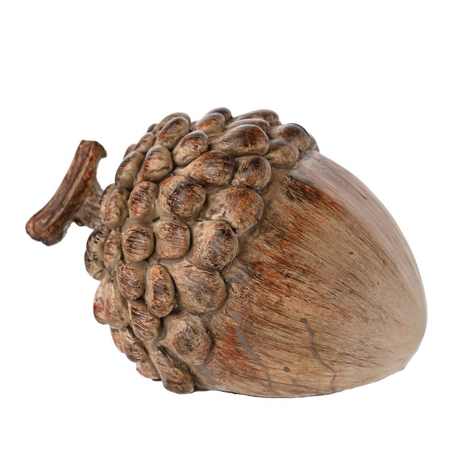 Country Living Wood Effect Resin Acorn